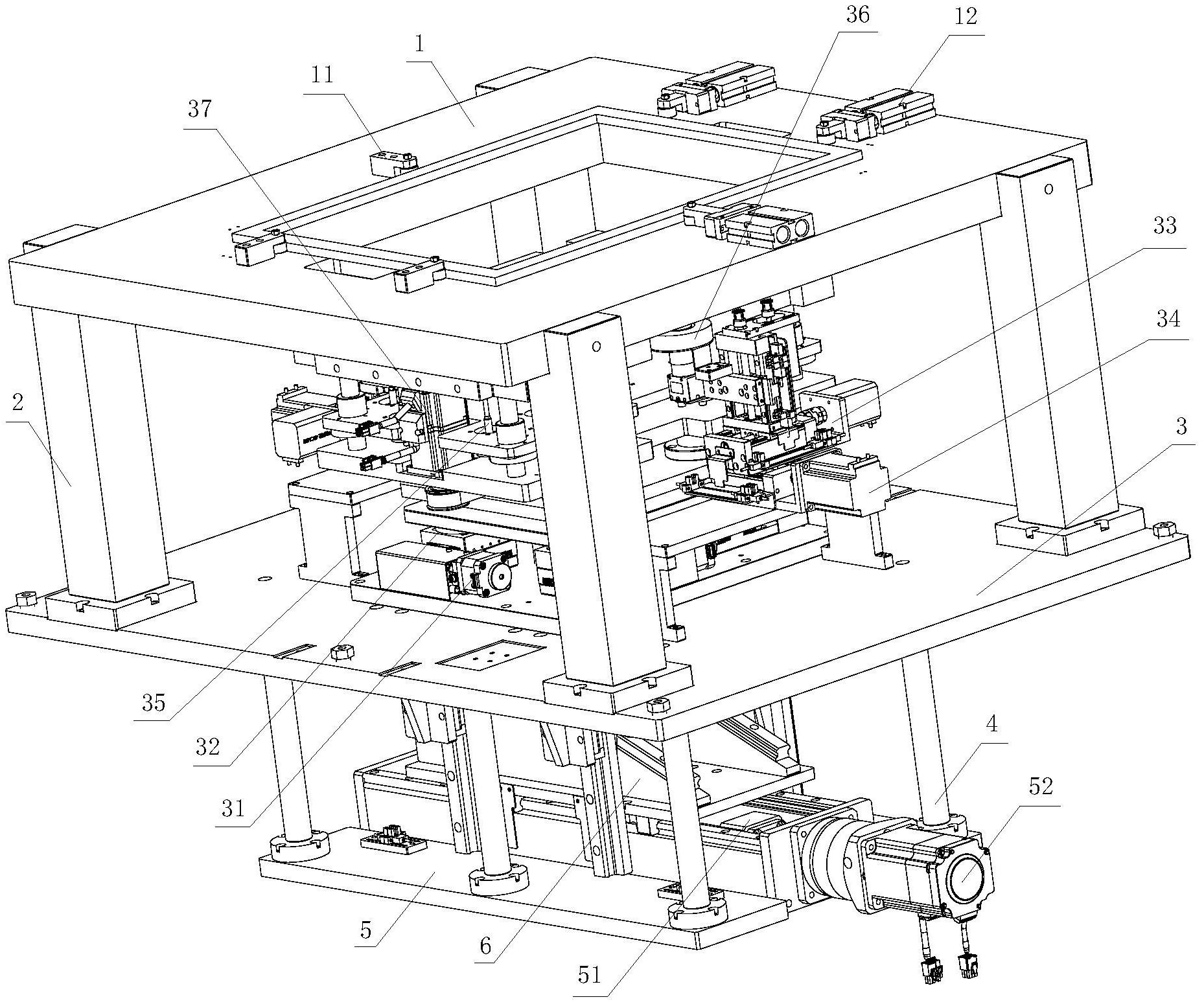 一种单面自动光刻机的对位机构