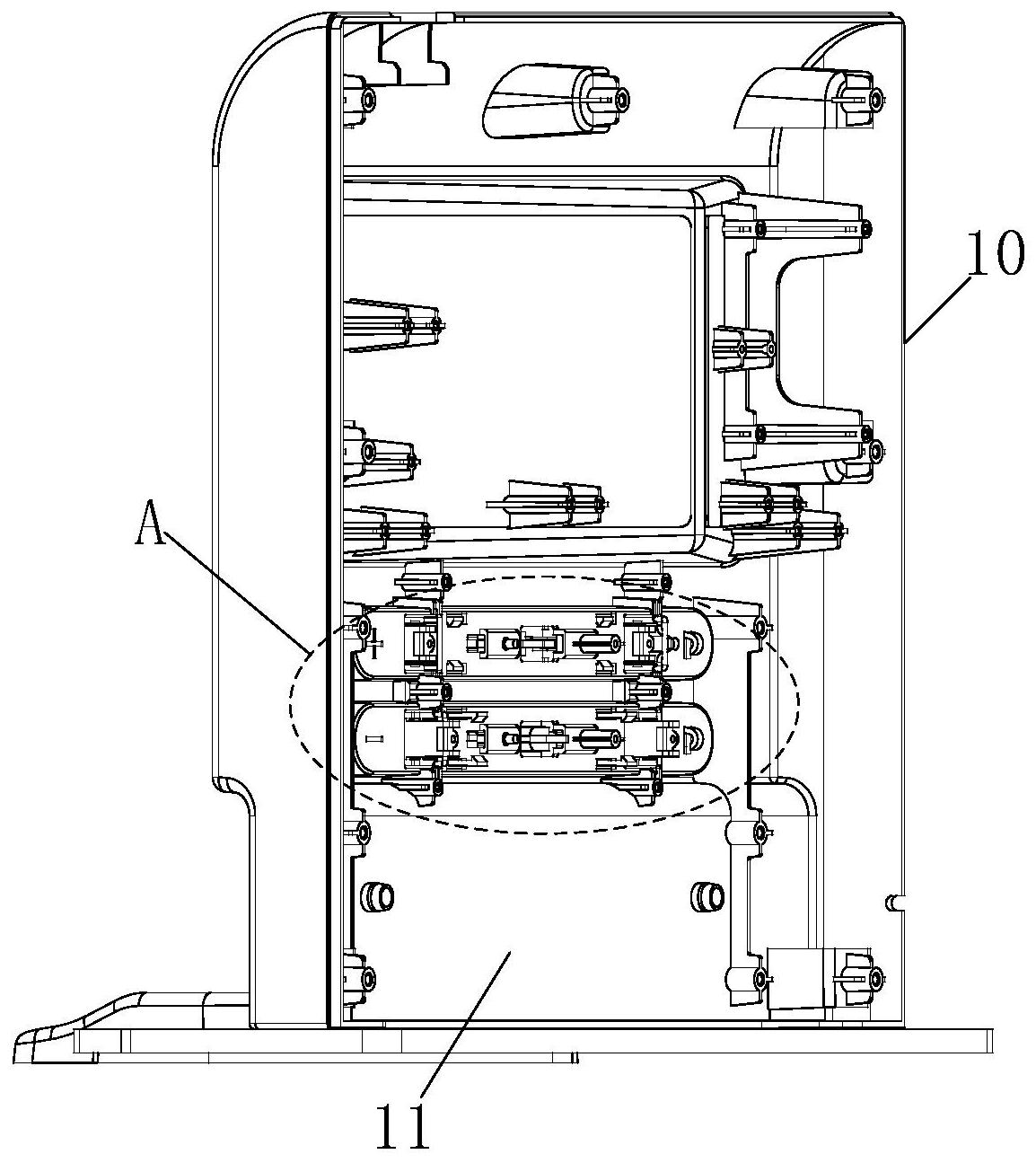 一种充电桩结构及充电桩