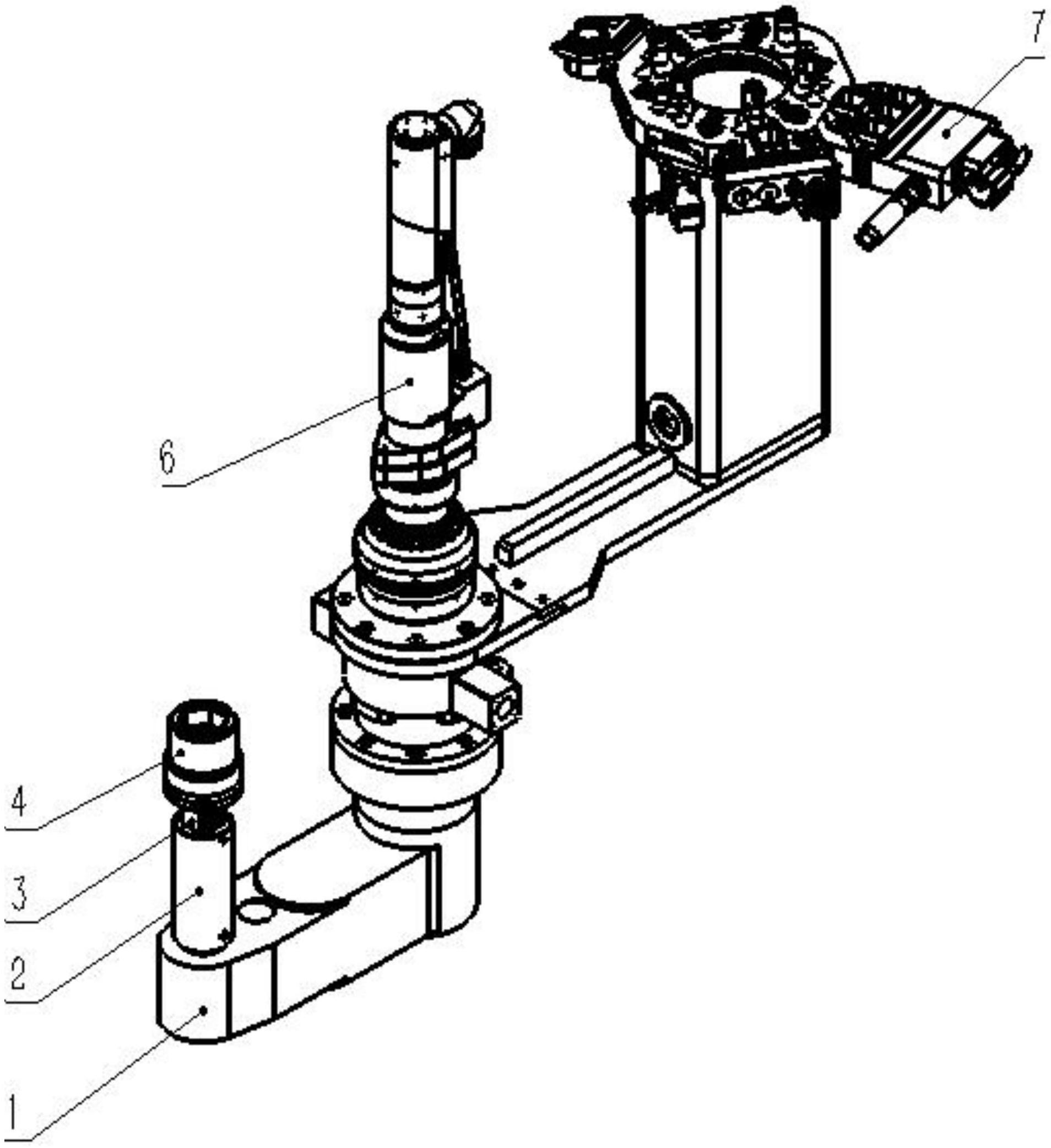 一种拧紧螺丝螺母的机构