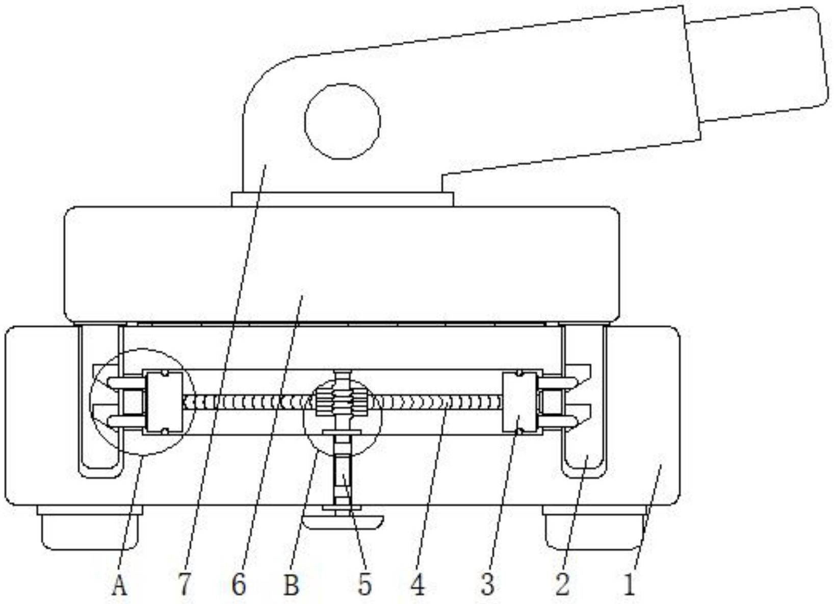 cn213416072u_一种正面吊的伸缩臂有效