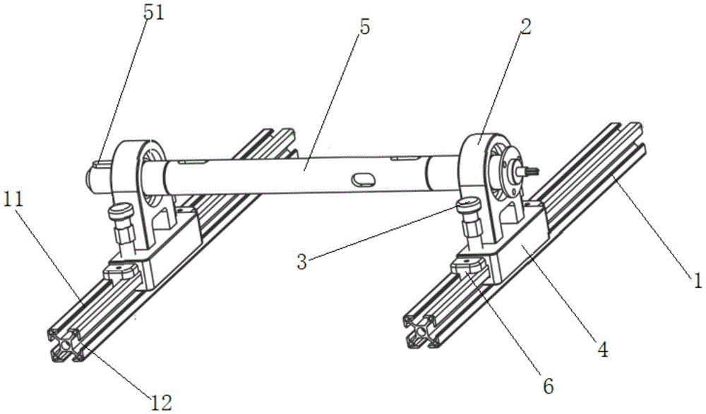 一种卷扬机用可拆卸卷筒固定装置