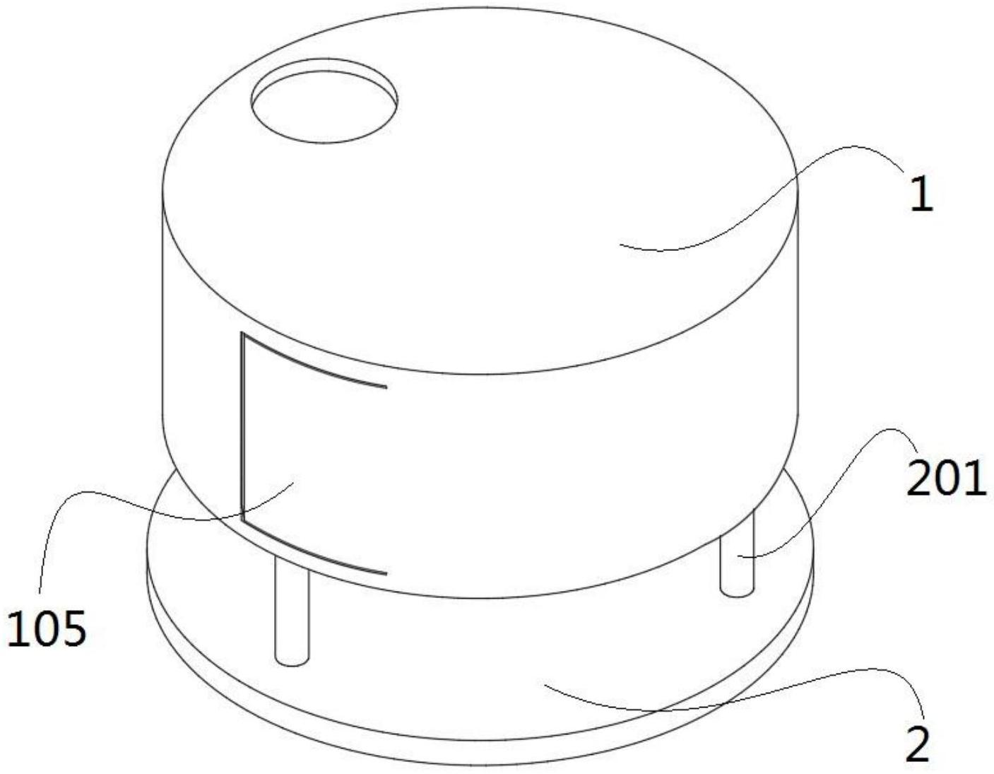 cn213428052u_一种鲜肉馄饨肉菜馅切剁搅拌装置有效