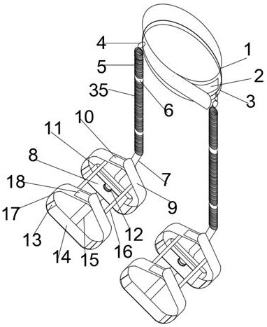 一种篮球运动弹跳力训练装置