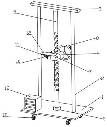 一种锂电池组装车间加工用手动提升装置