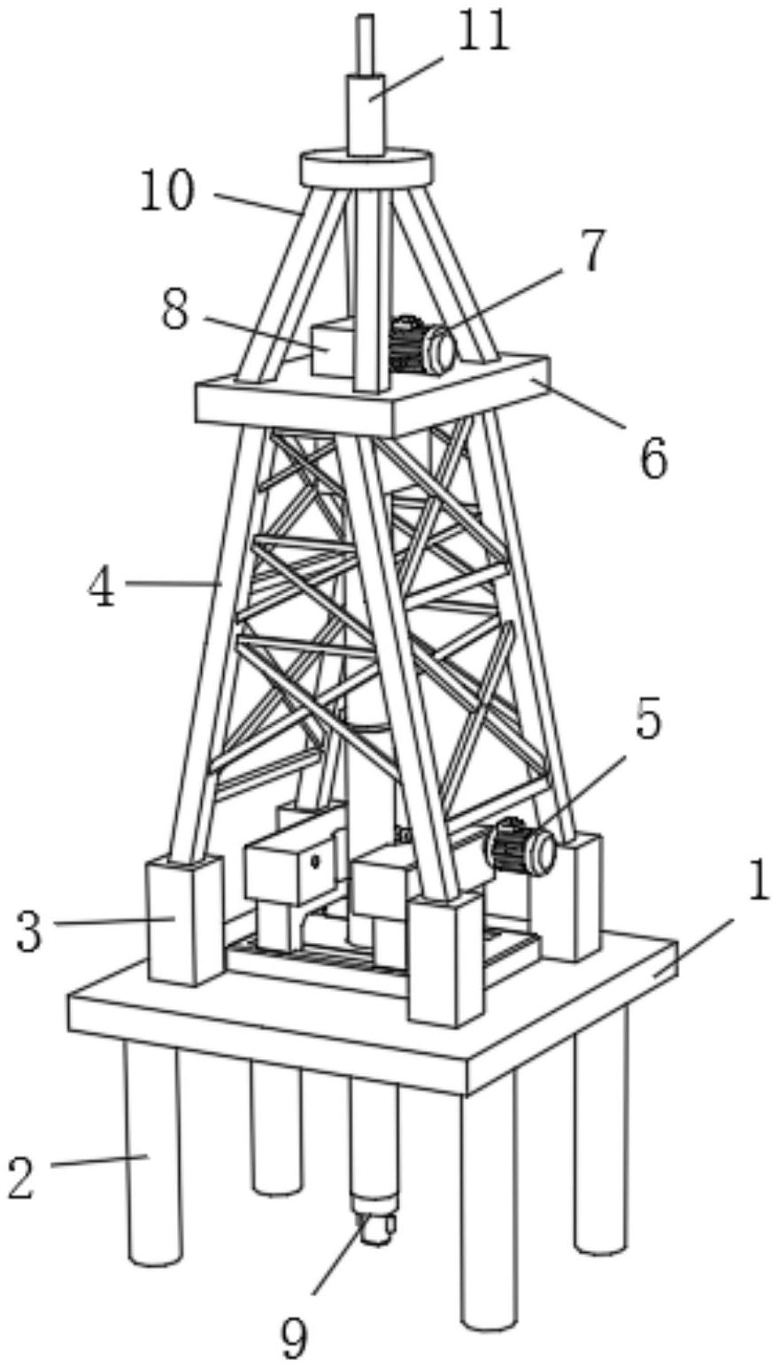 石油开采机结构图片