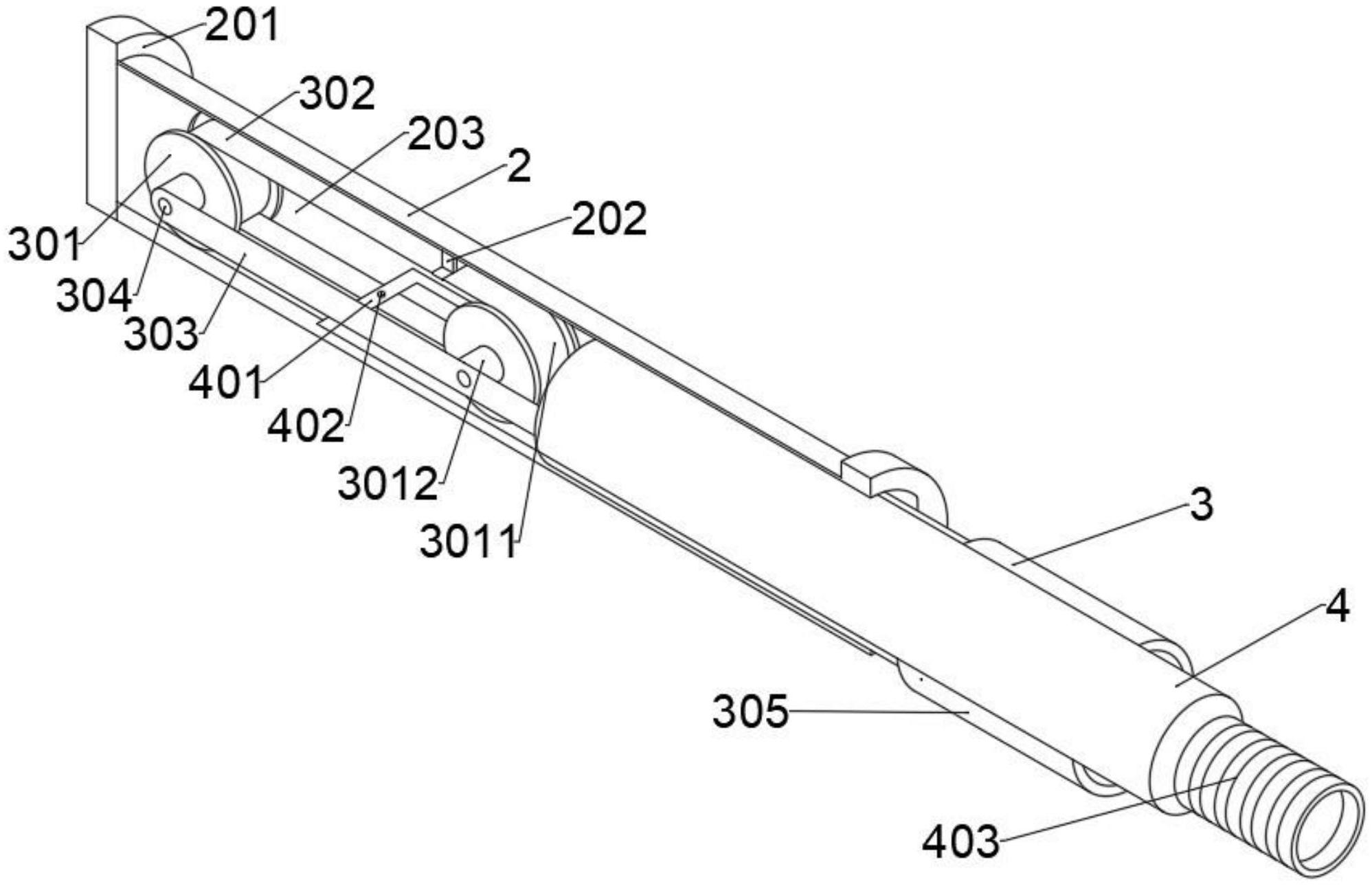 一种桅杆伸缩装置