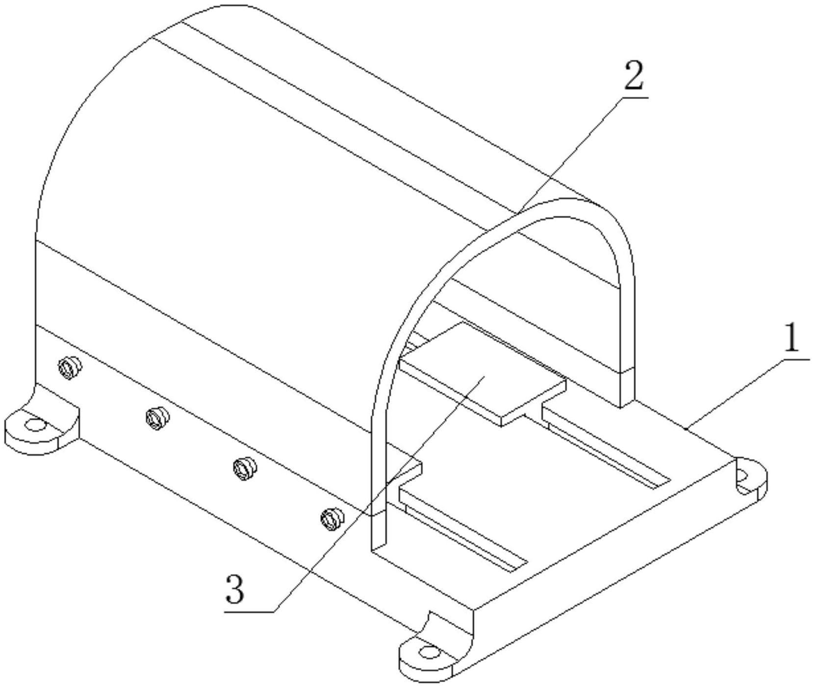 一种具有散热结构的电机固定装置