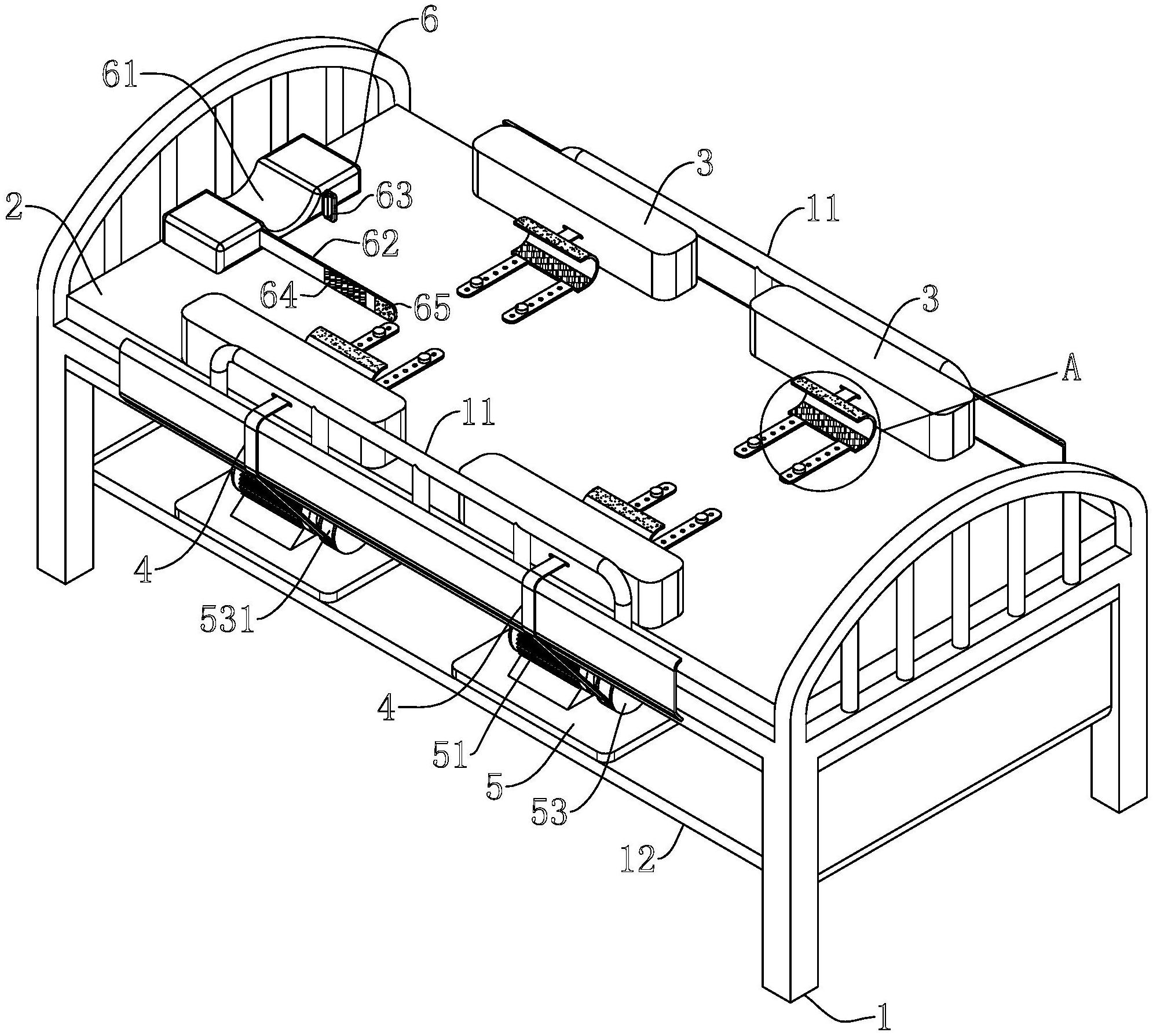 防止精神病人受伤的护理床