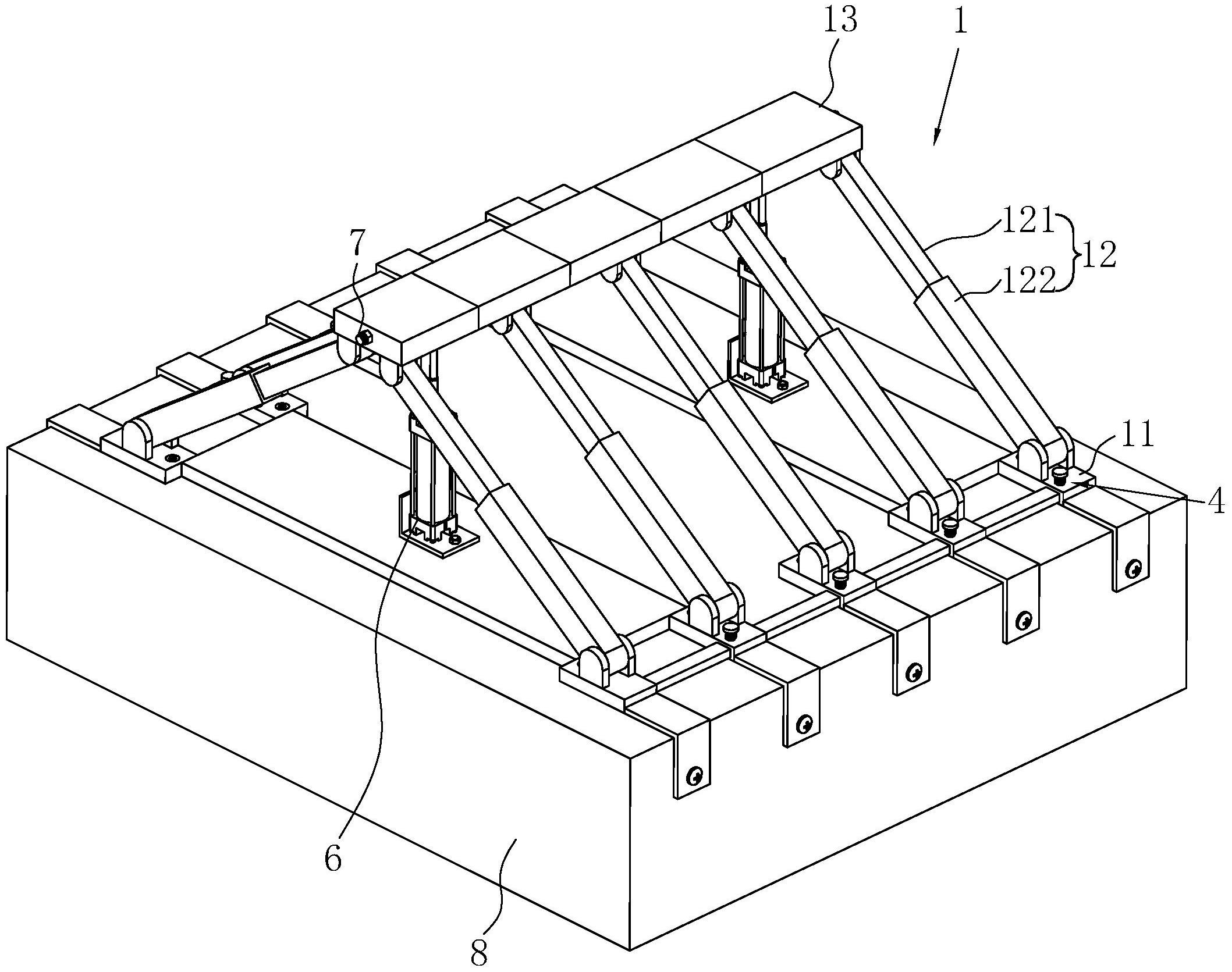 一种装配式建筑房屋屋顶支架结构