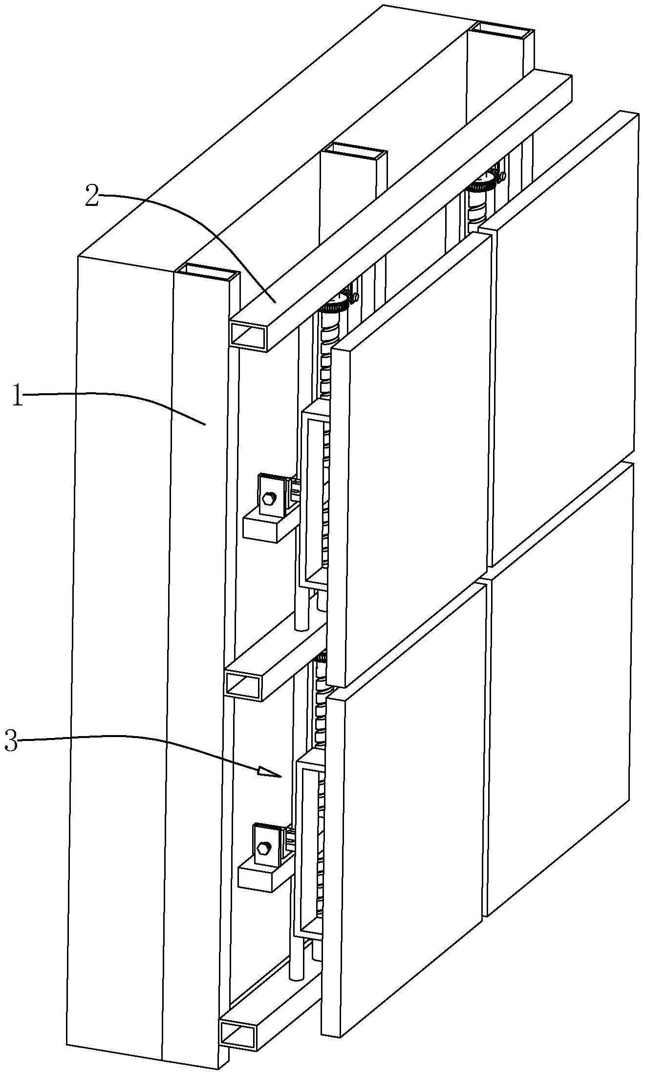 cn213477489u_一种墙面大理石干挂结构有效