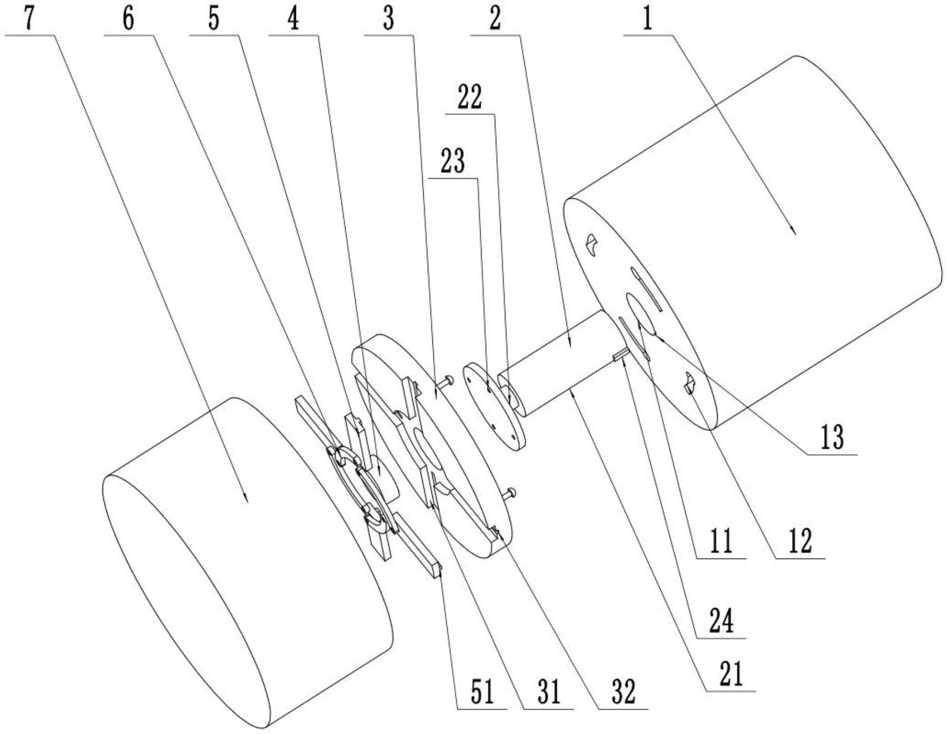 一种仪表卡接结构