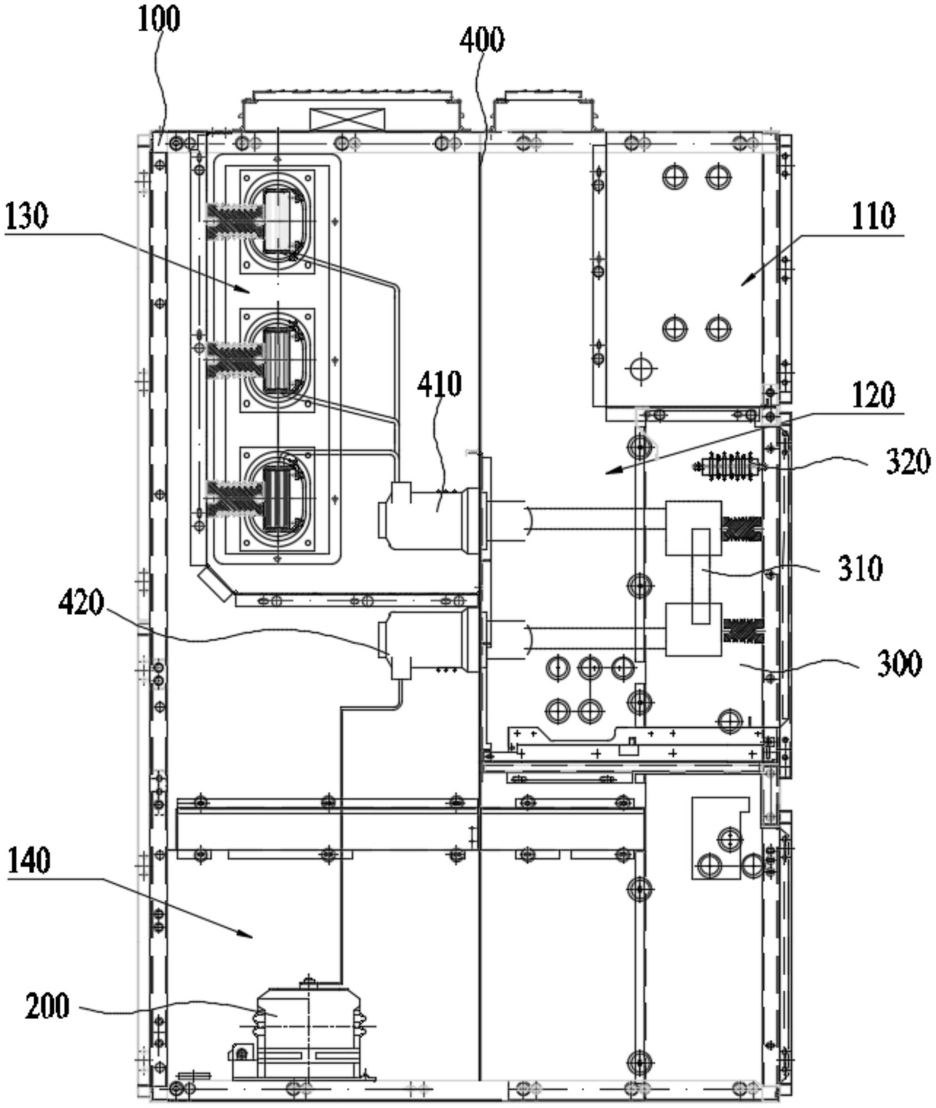 一种便于维护的pt柜
