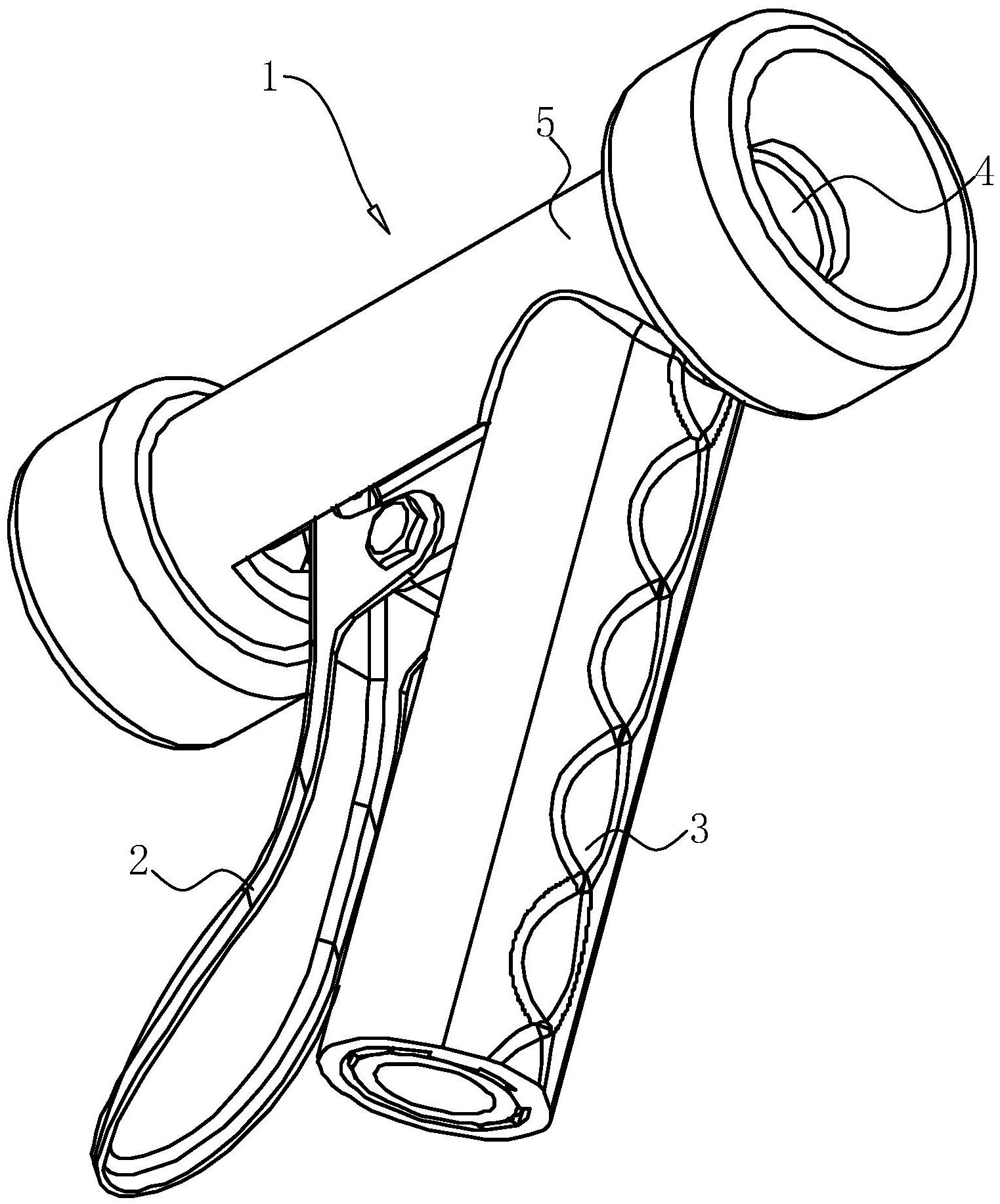 一种低后座力的高压水枪