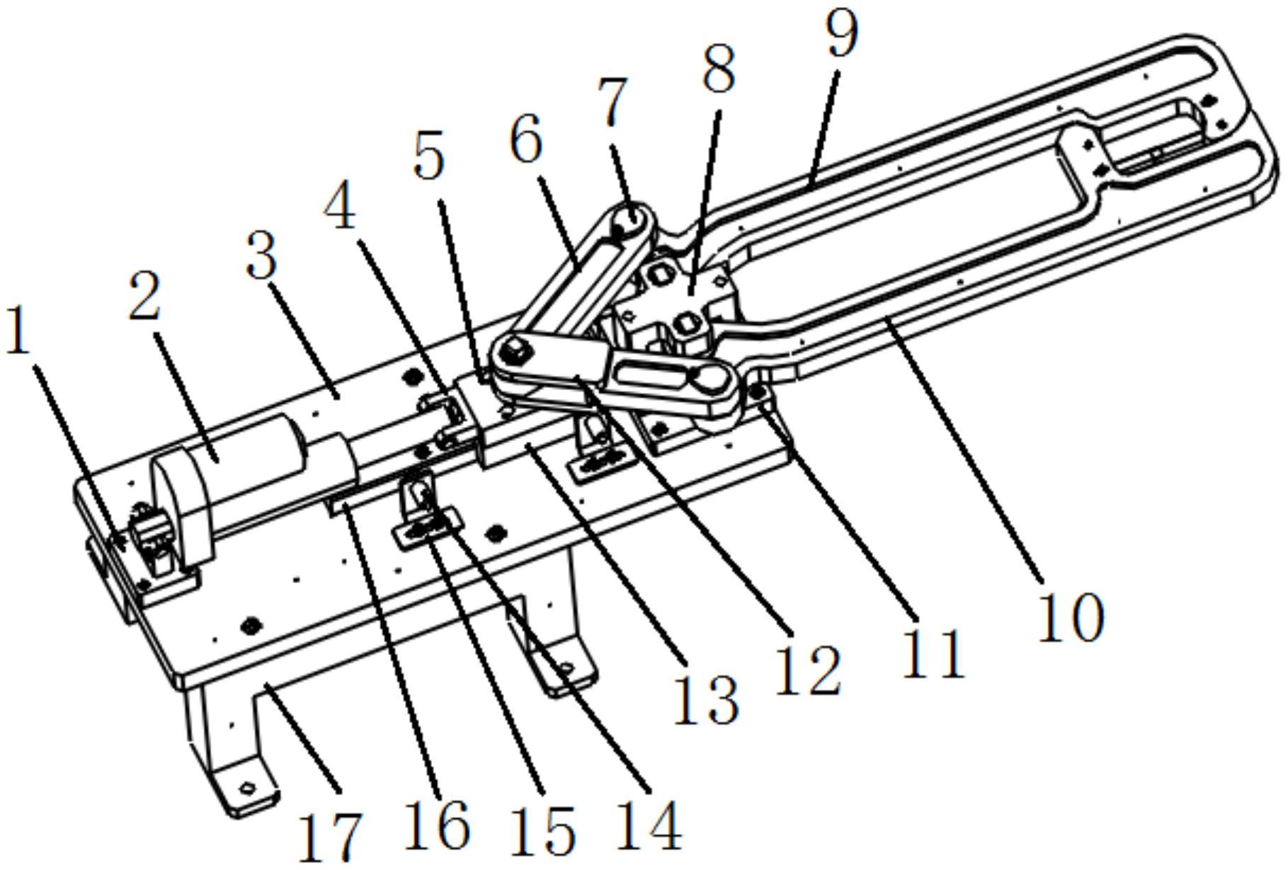 cn213501678u_一种牵引机构及具有该牵引机构的牵引式agv有效