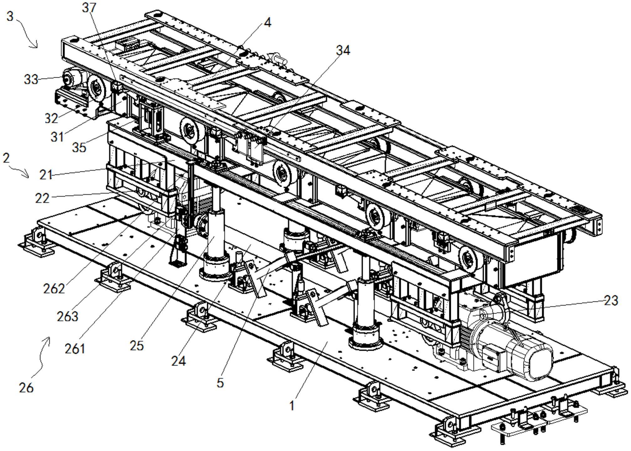 cn213505778u_一种升降滚床装置及装配输送线有效