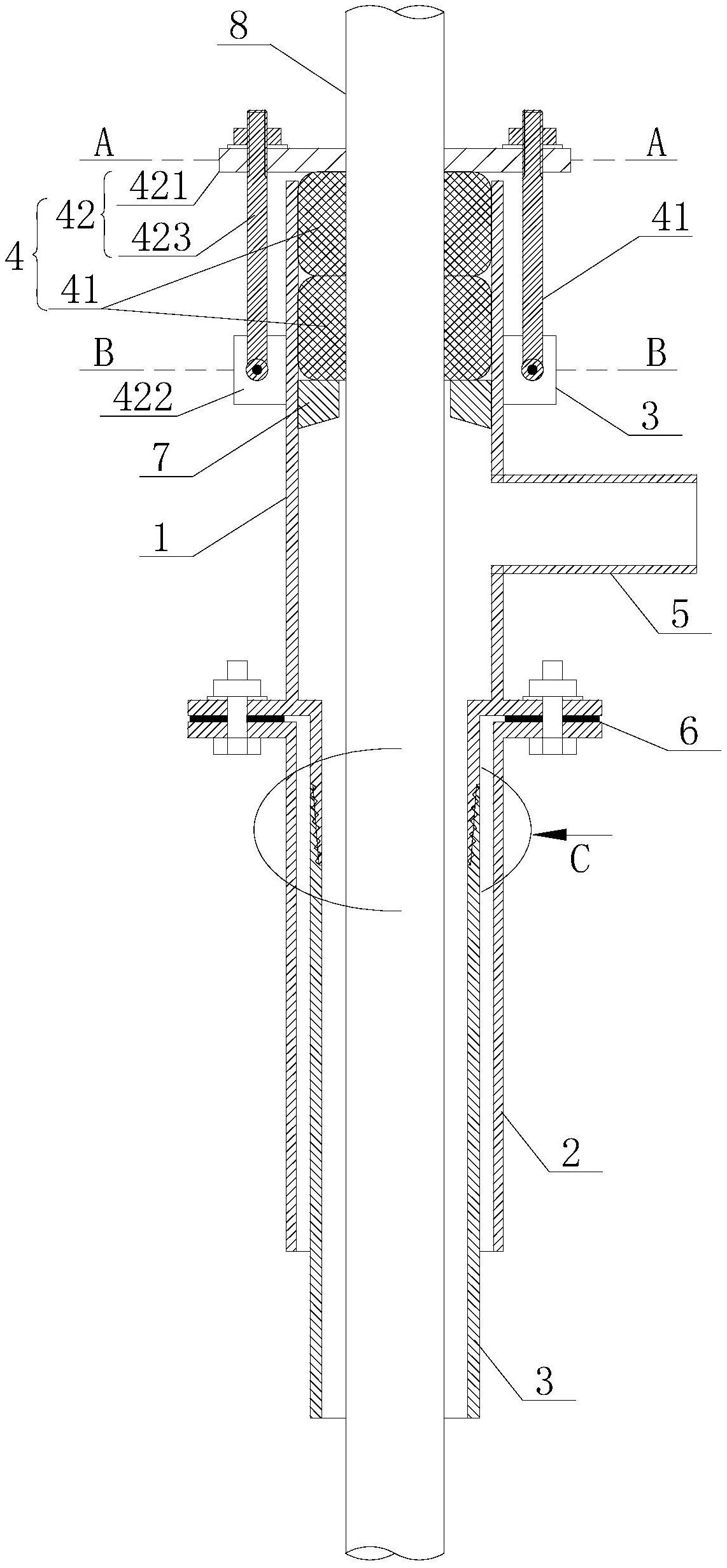 钻孔注浆用孔口封闭装置