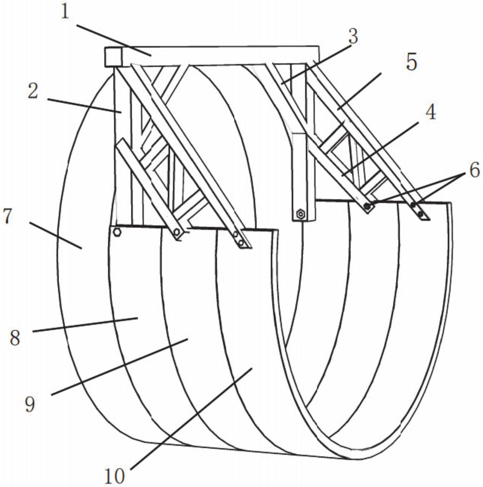 一种盾构负环管片反力装置