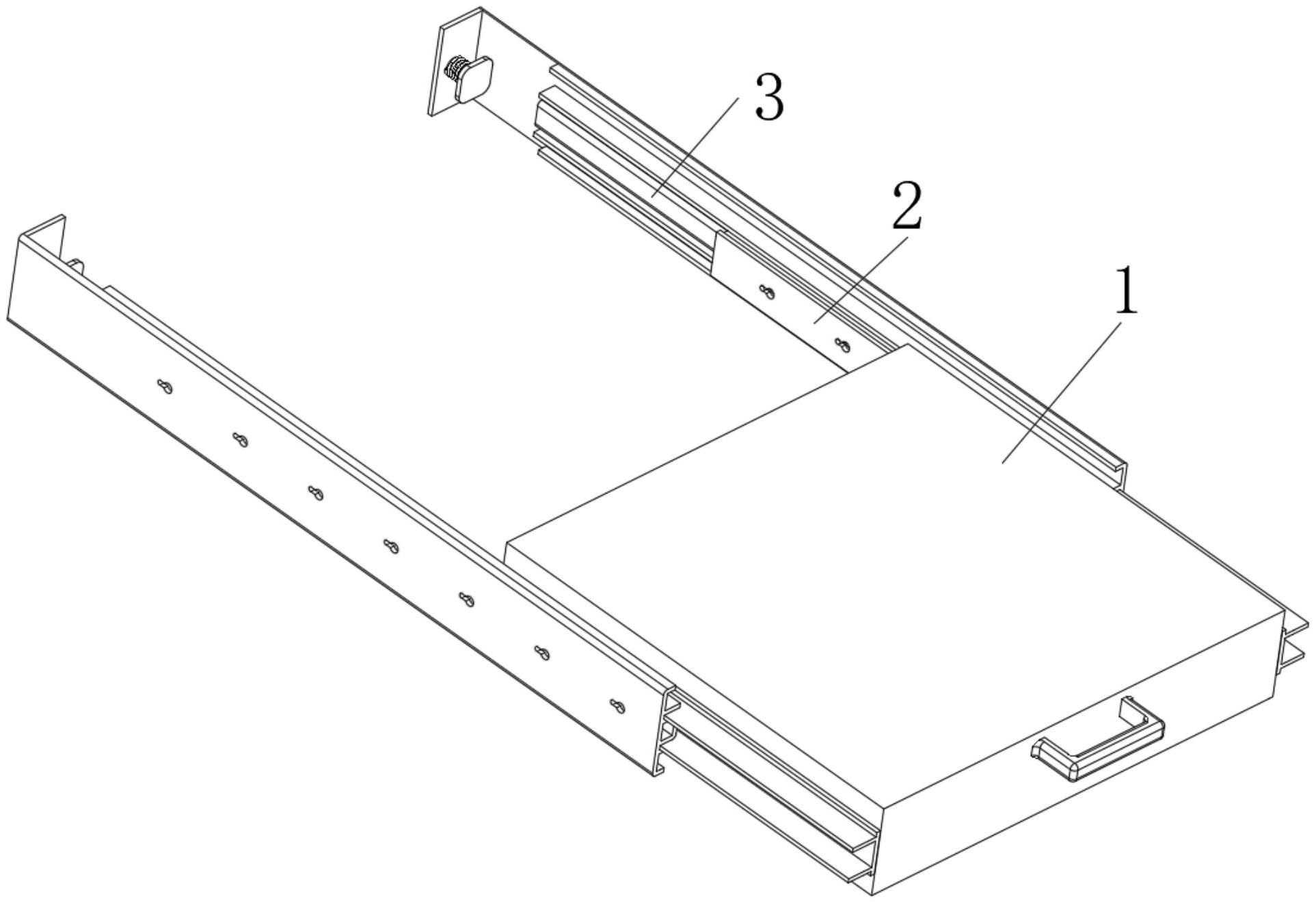 cn213548093u_一种服务器滑轨减速结构有效