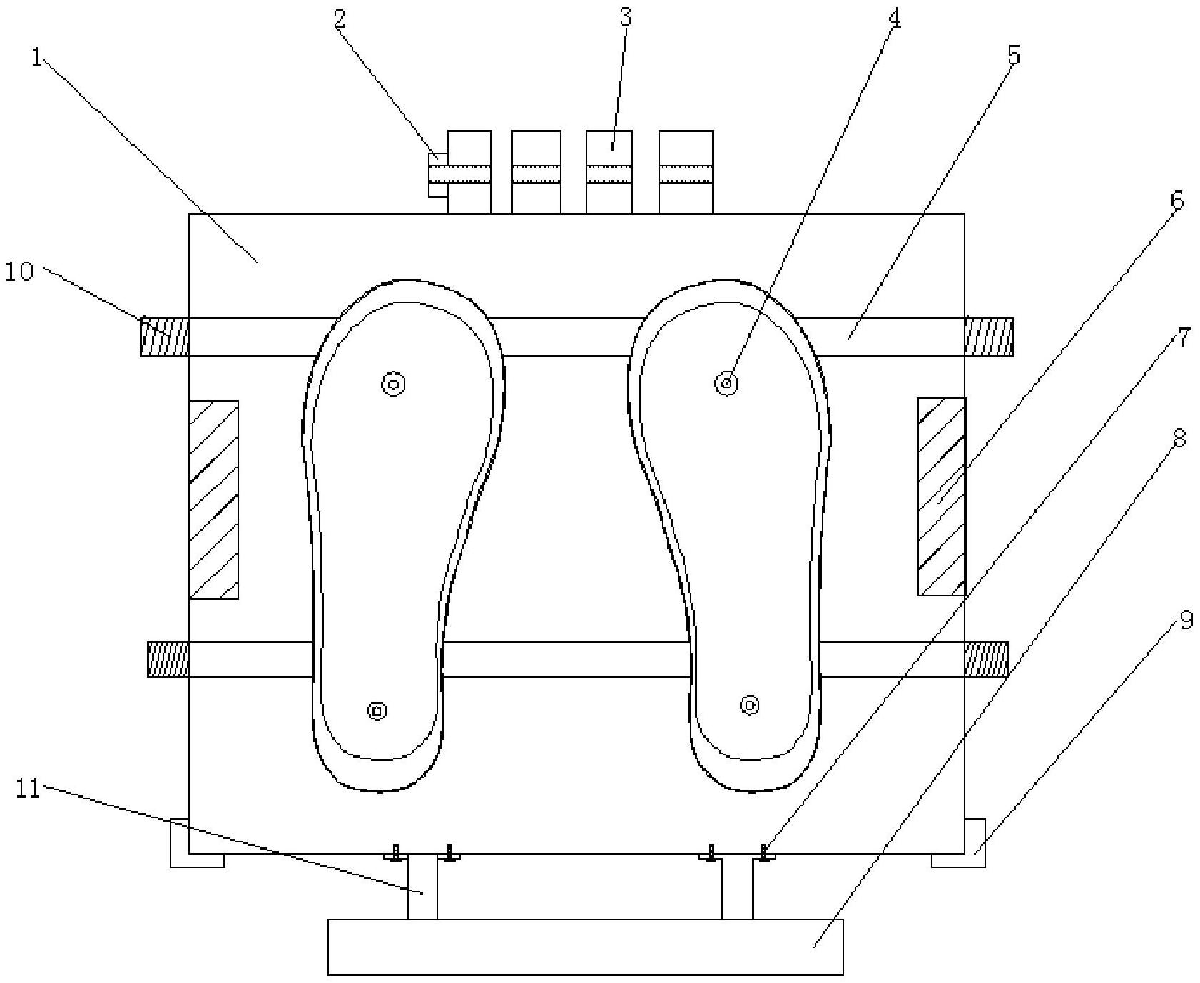 一种tpu发泡成型机的鞋底模具