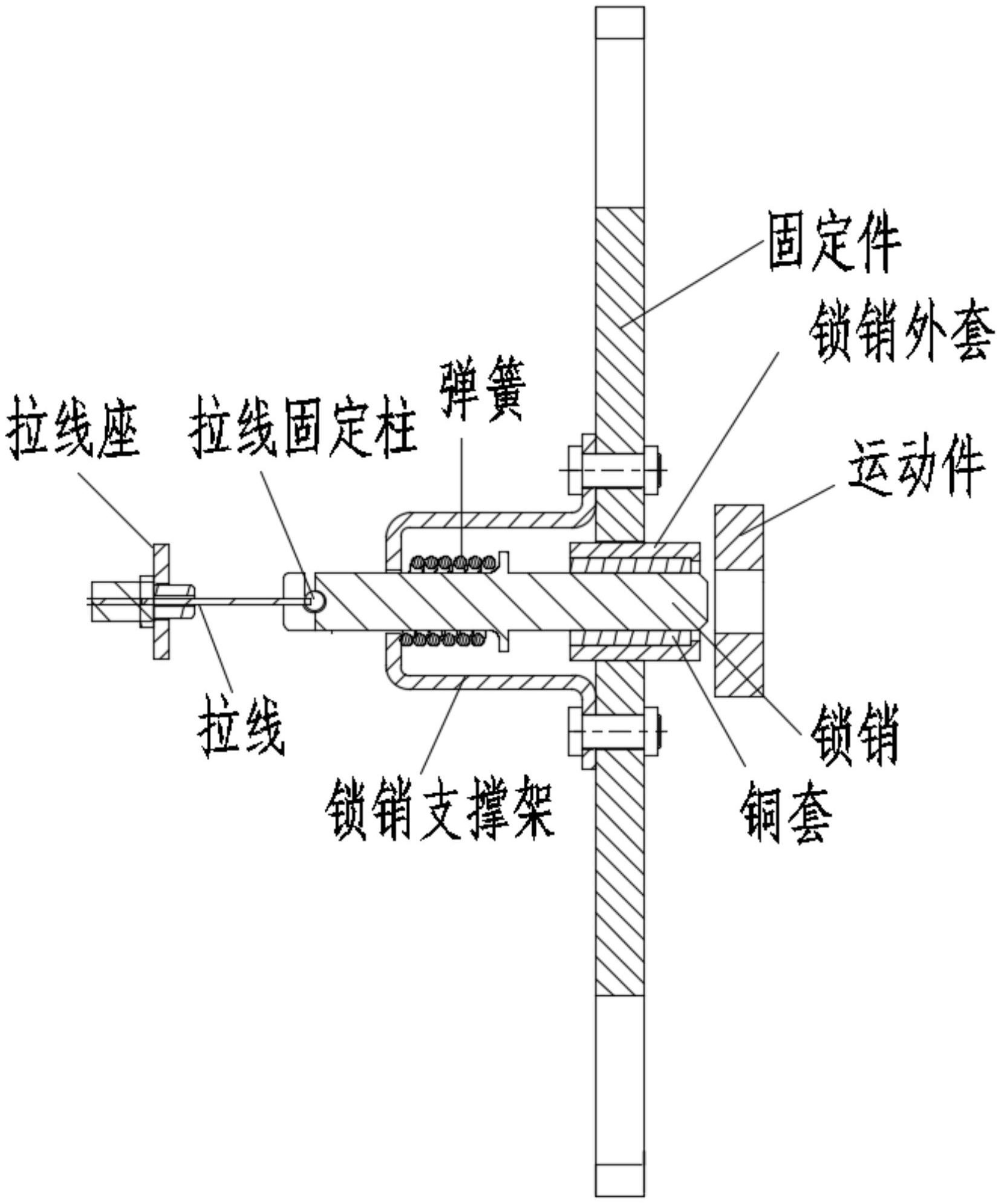 单向锁头原理图片