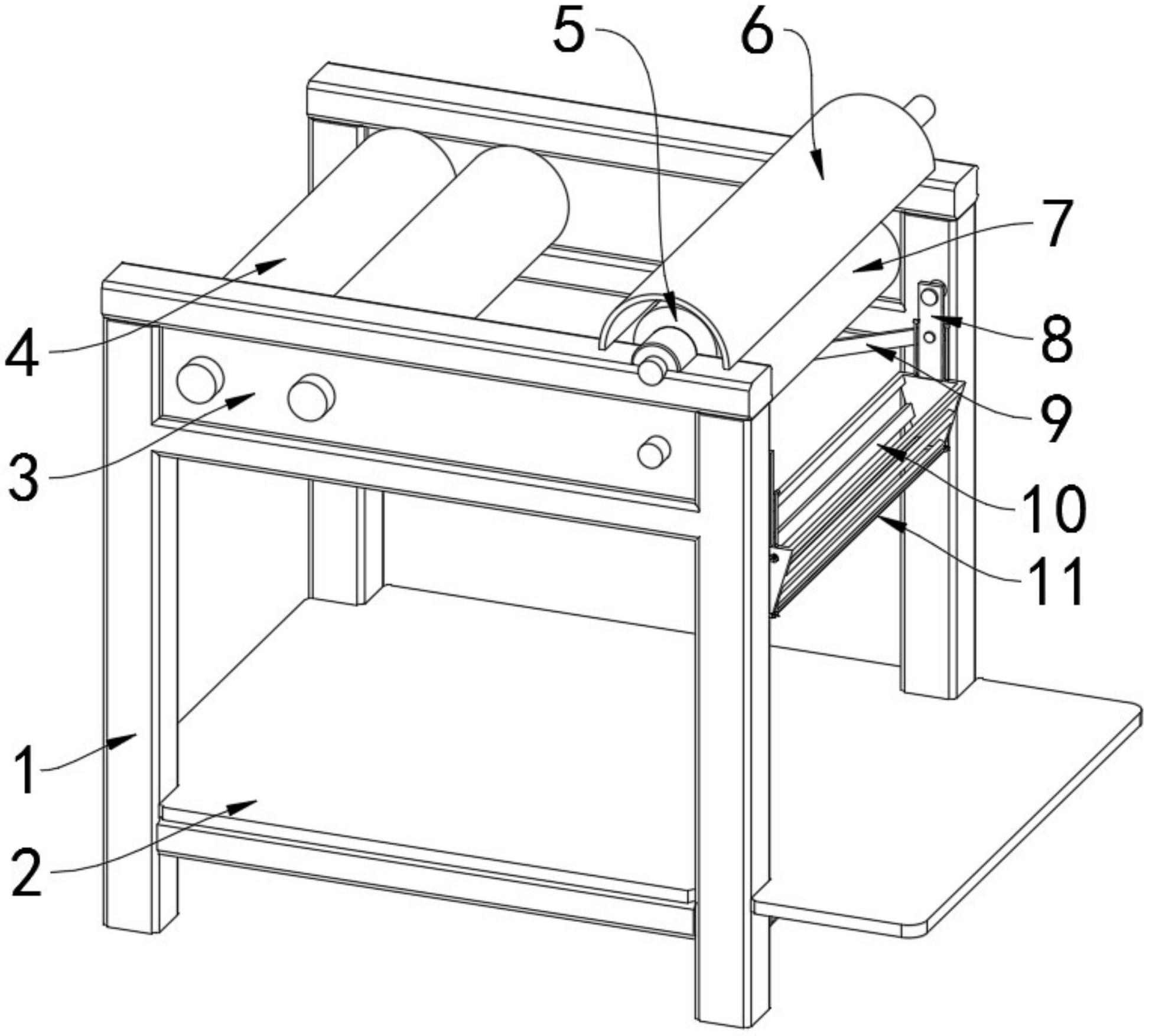 一种布料摆布机