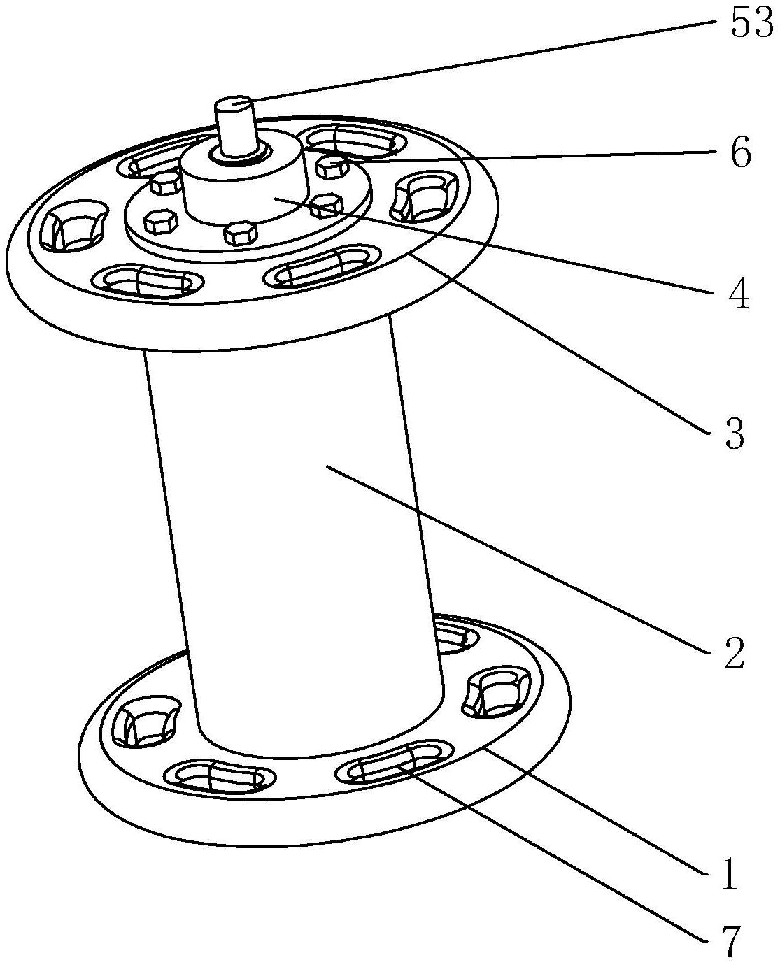 cn213568927u_一种塑料线轴的加强型结构有效