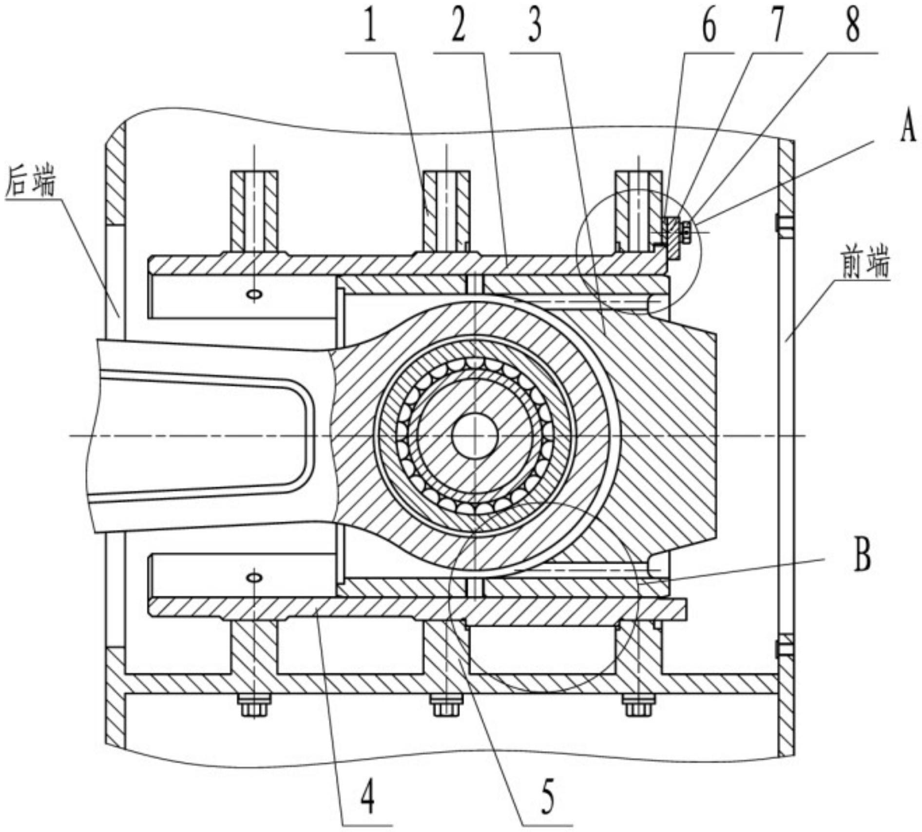 一种钻井泵十字头导板结构