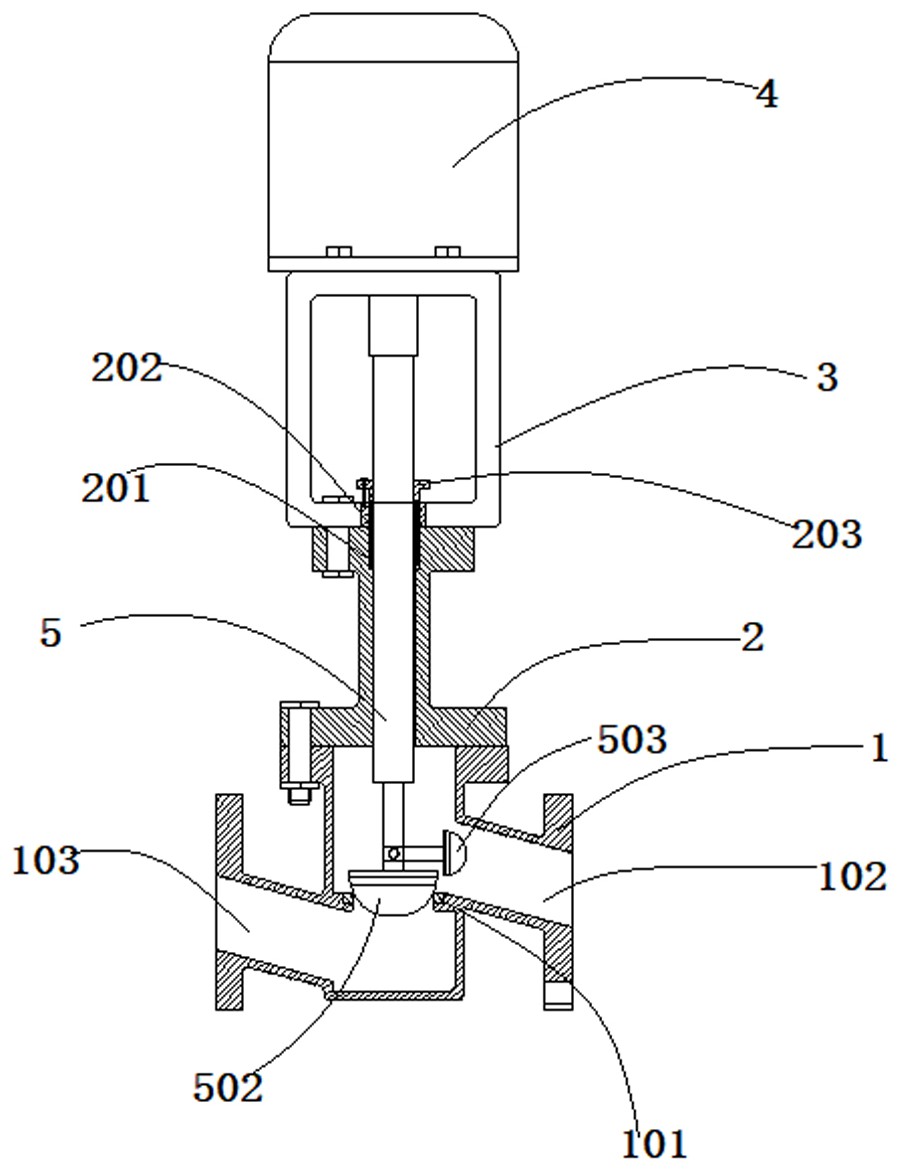 cn213575622u_一种带有节能辅助结构的电动调节阀有效