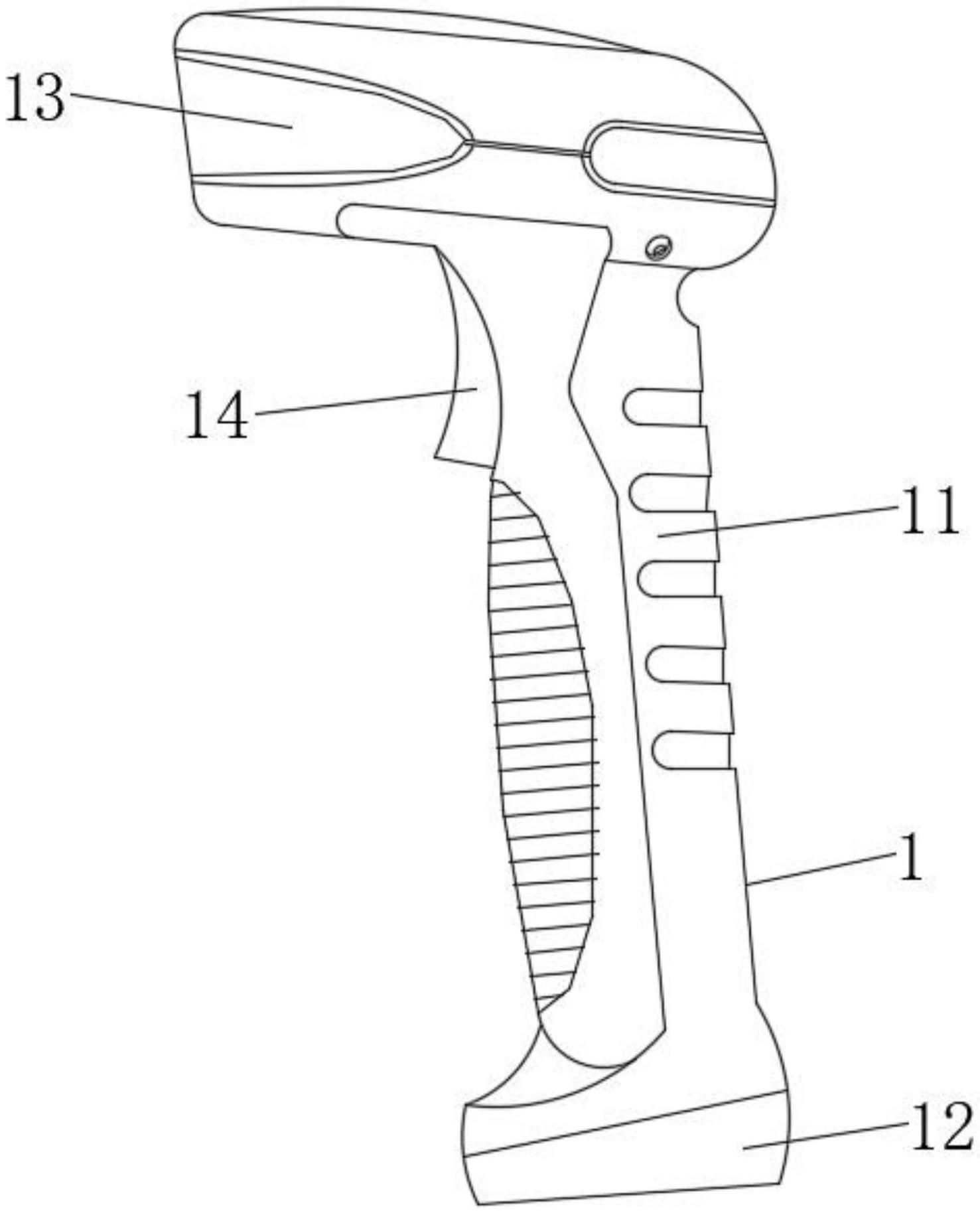一种用于仓库来料录入管理的扫码拍照枪