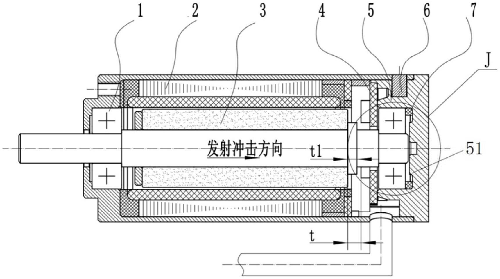 一种抗强冲击的空心杯无刷直流电机