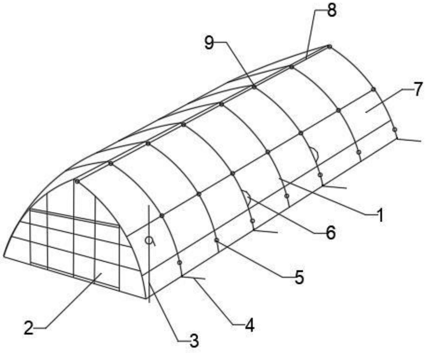 cn213603429u_一种草莓种植大棚有效