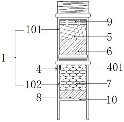 cn213604369u_一种水烟壶用循环可拆卸清洗的过滤芯有效