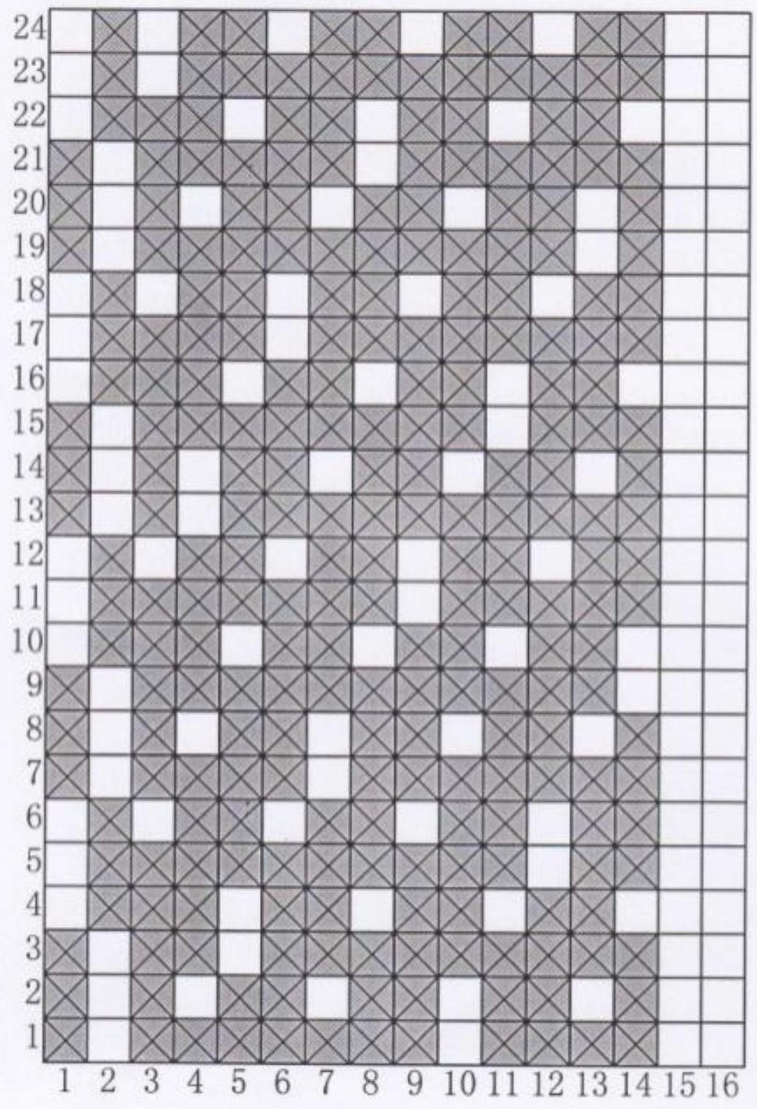 面料本体具有面层与底层,面层的织物组织结构为二上一下右斜纹组织