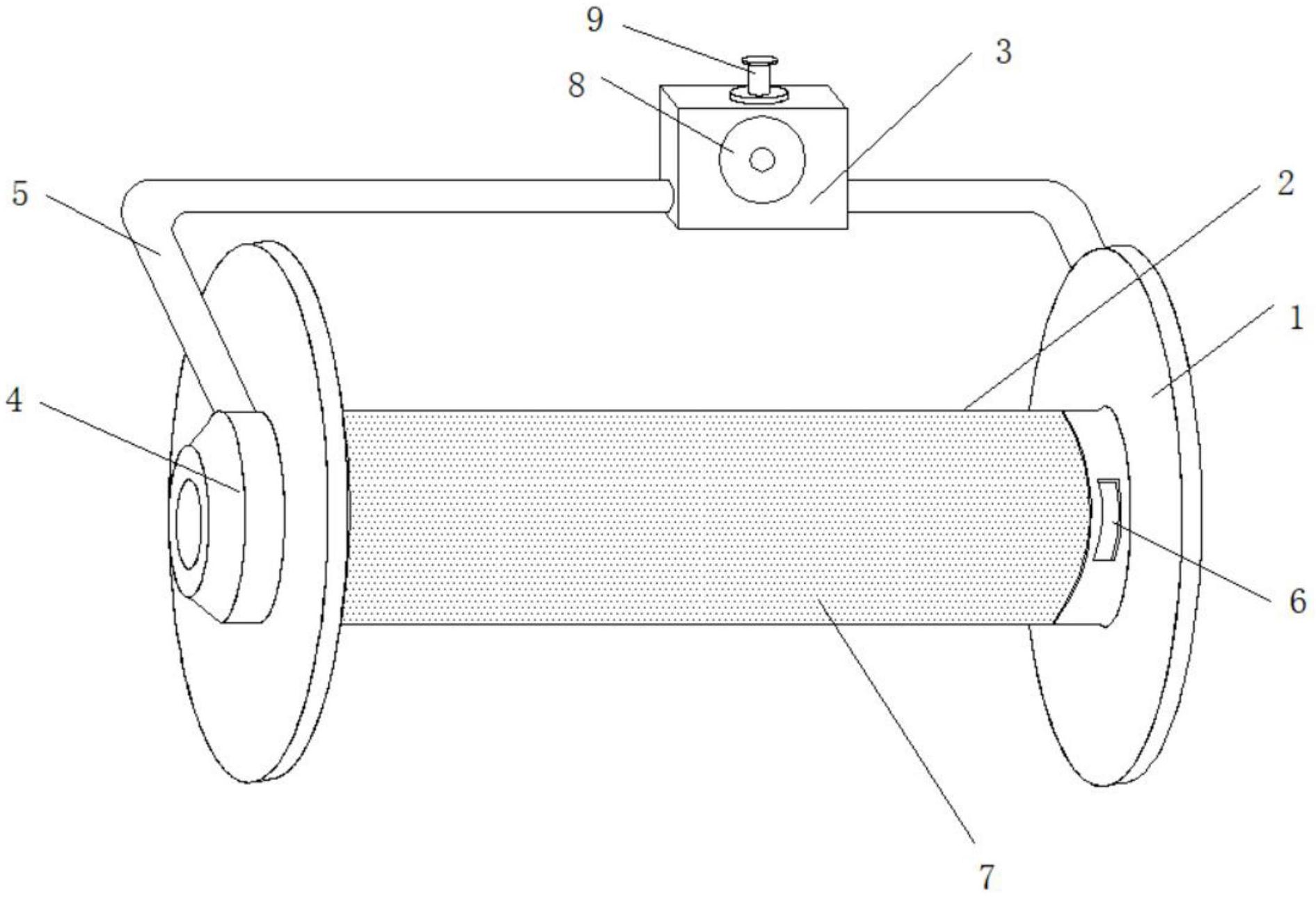 cn213651688u_一种防滑结构的鼓轮有效