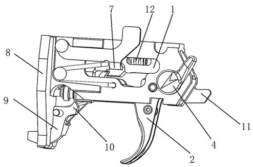 一种榴弹发射器发射机构