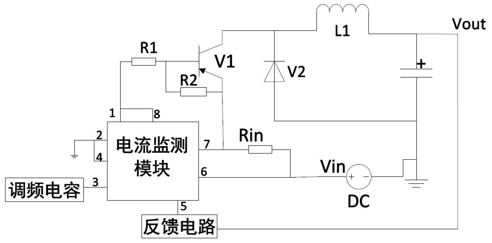 cn213661259u_一种充电速率可控的超级电容充电管理电路有效