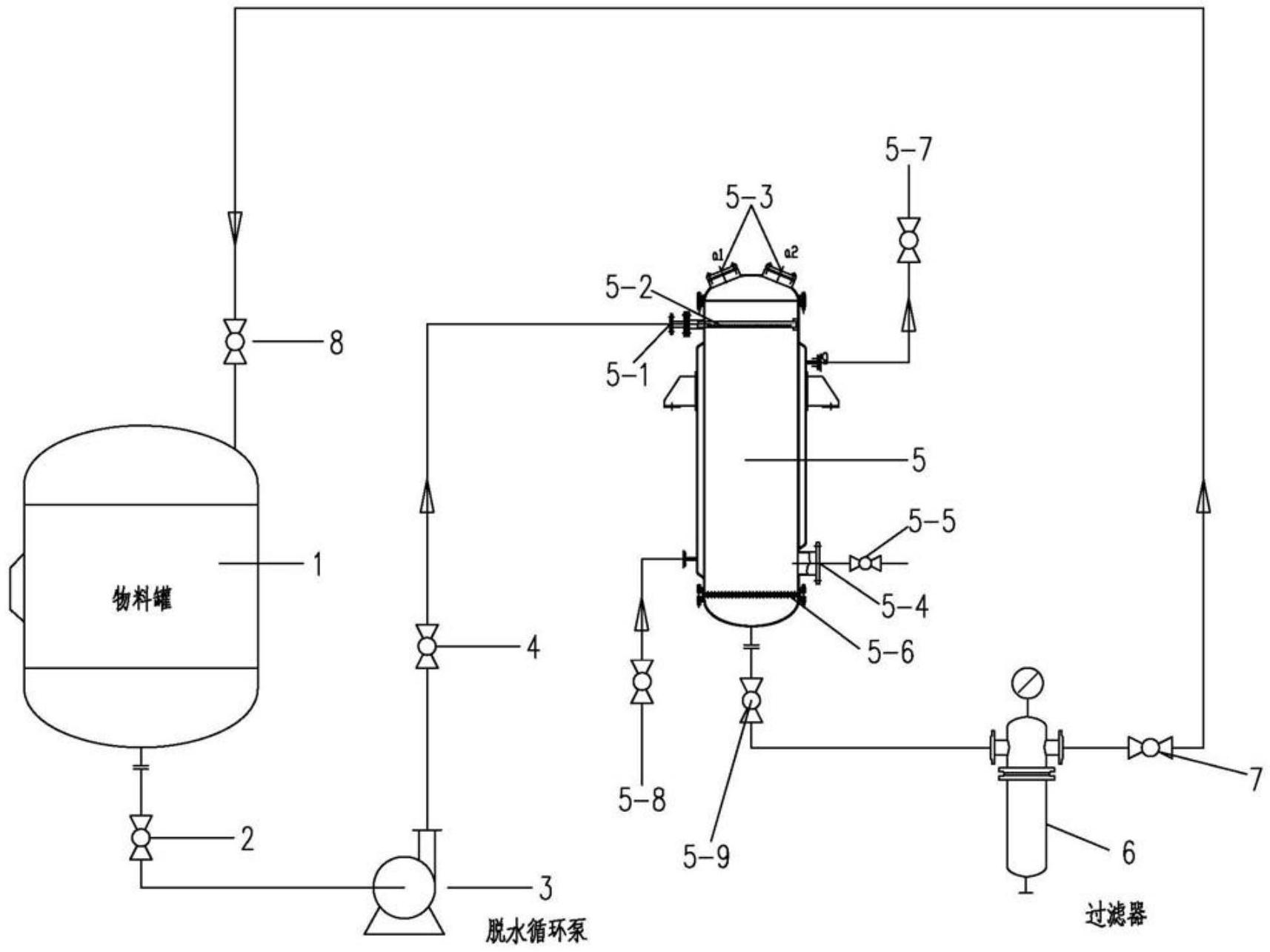 一种新型分子筛吸附脱水装置