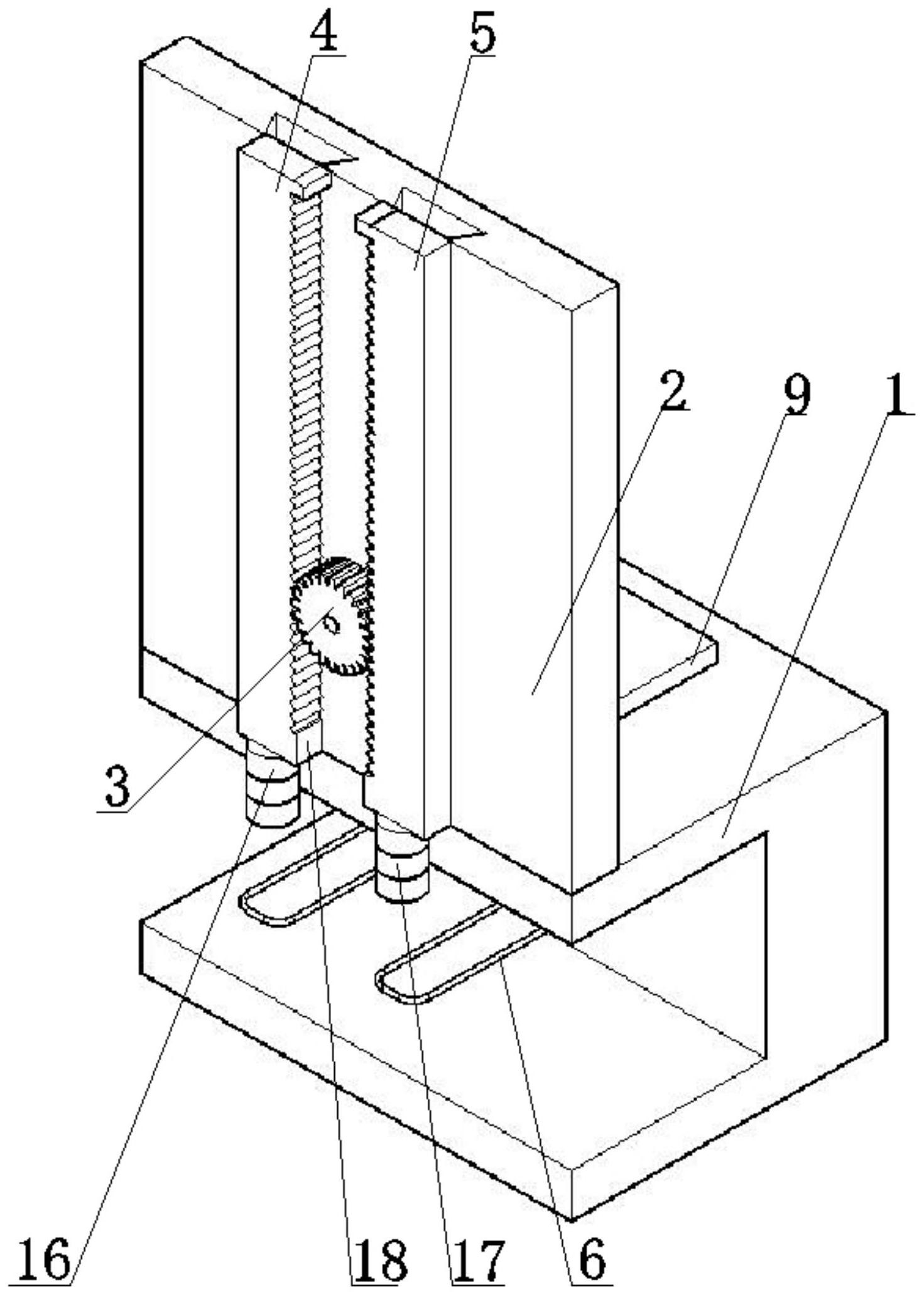 诱导机下压机构