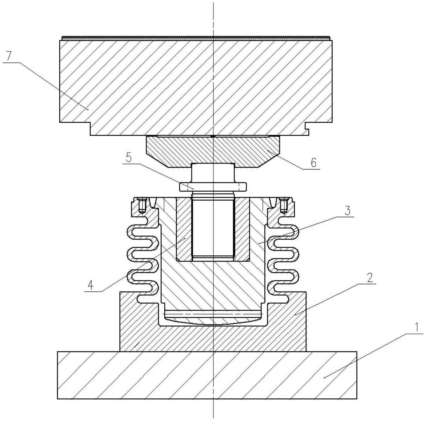 cn213684372u_一种立式水轮发电机推力轴承支承结构有效