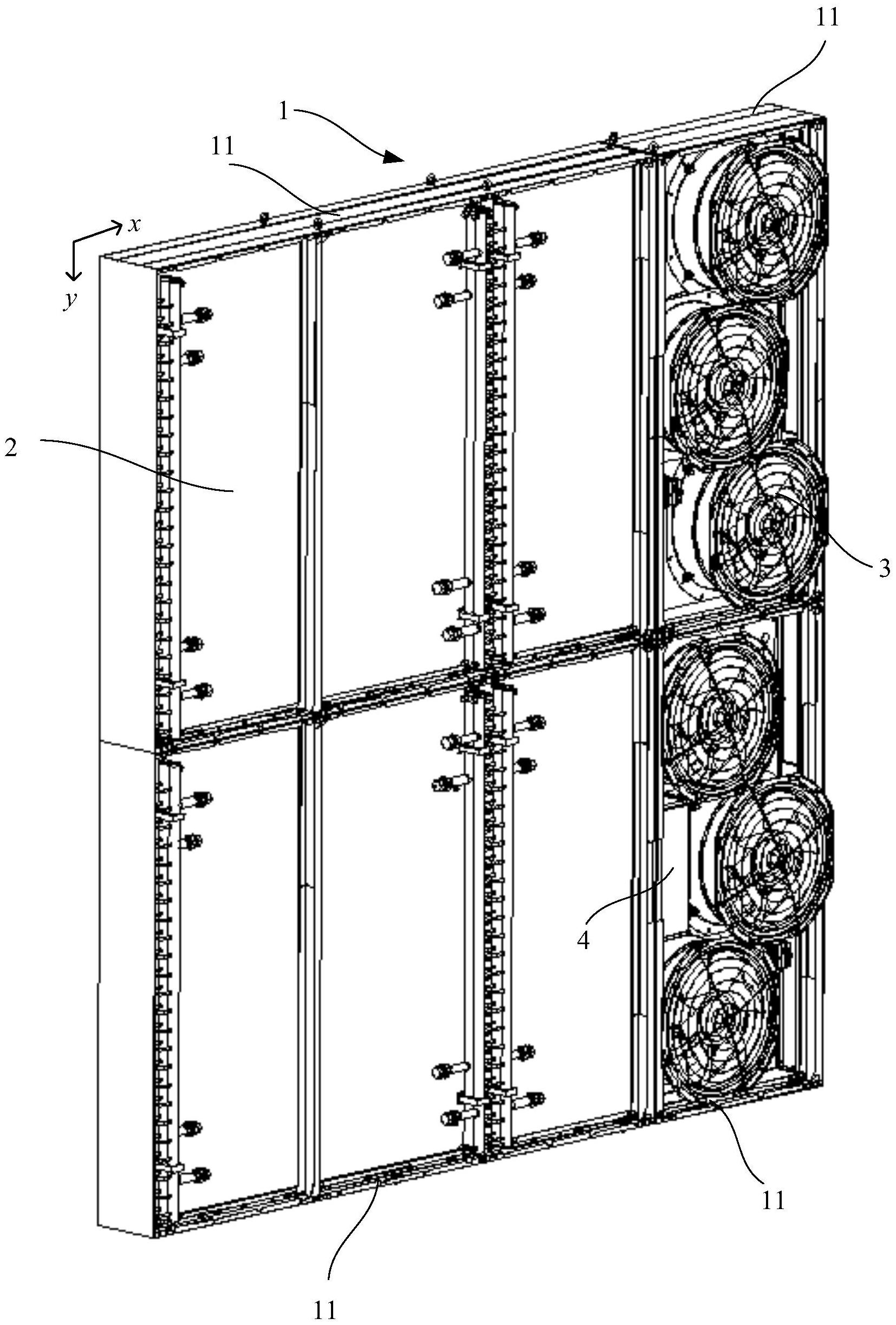 cn213694617u_一种风墙空调及数据中心有效