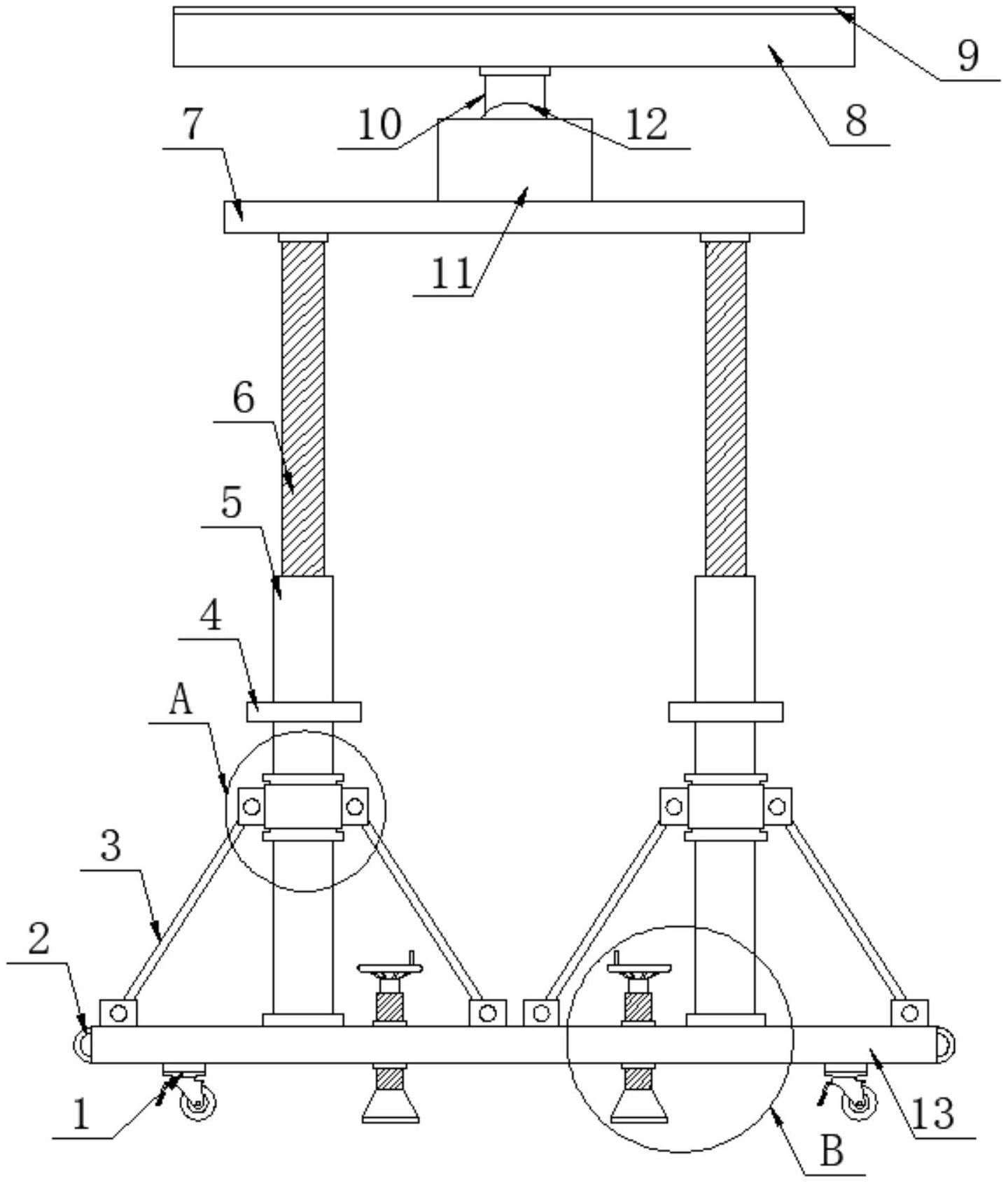 一种装配式建筑施工支撑装置