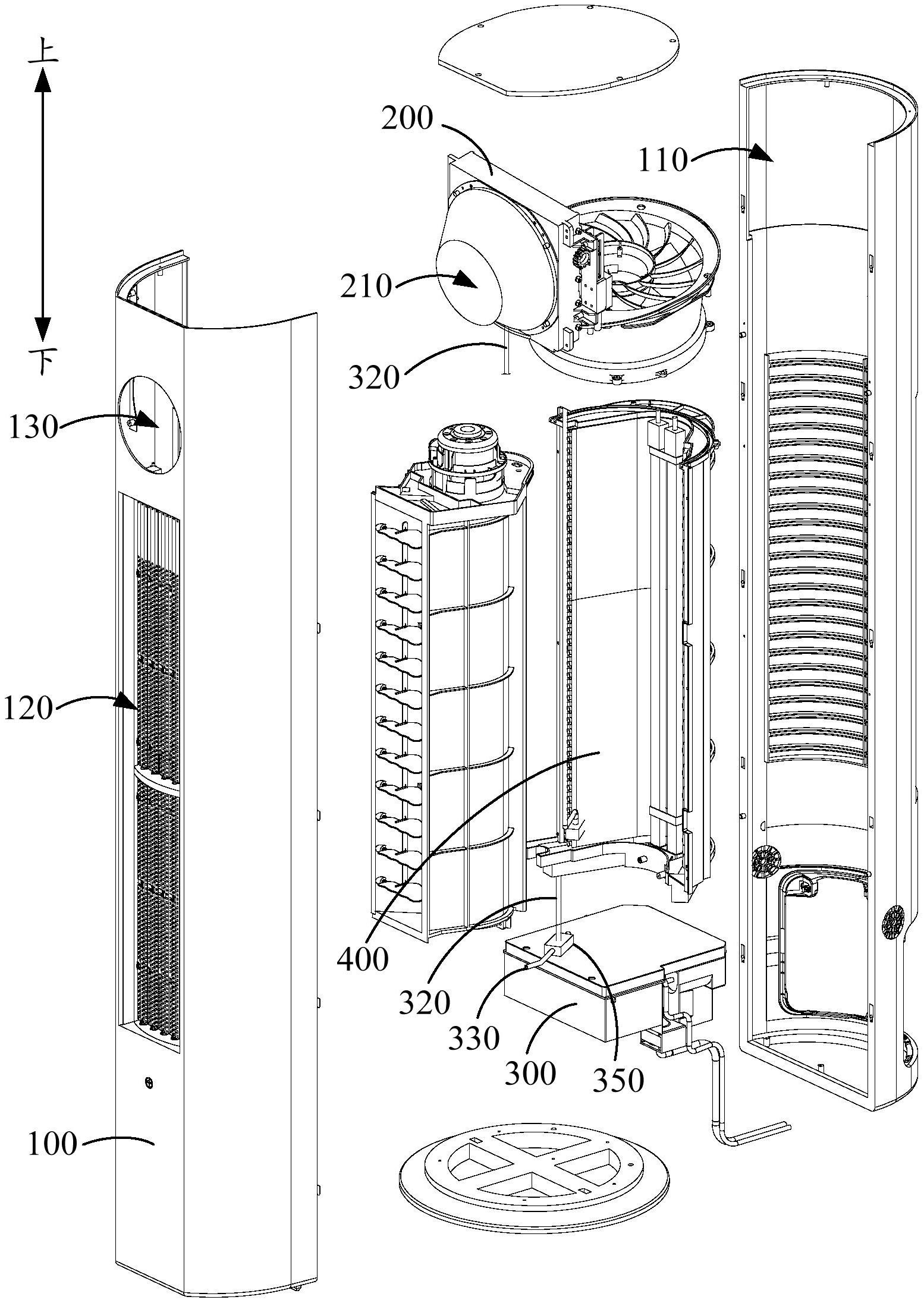 柜式空调内部结构图解图片