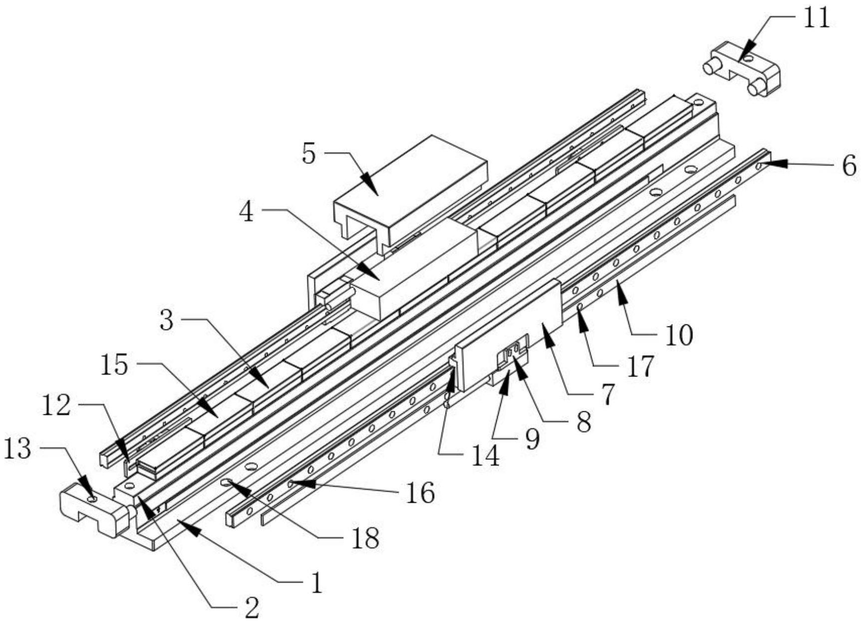 一种直线电机传动的直线模组