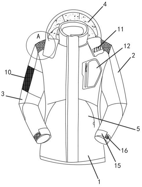 一种多功能户外登山服饰