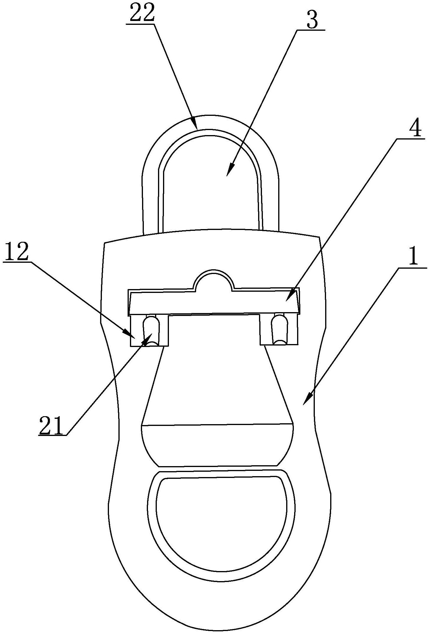 一种拉链头组件