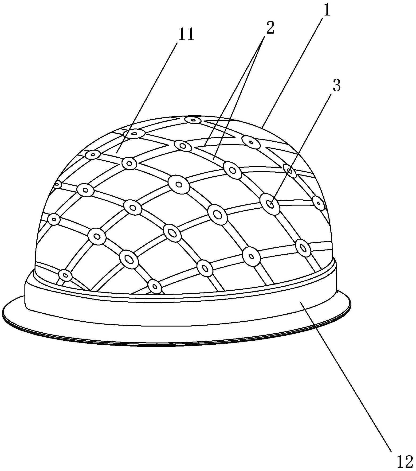 脑电帽子示意图图片