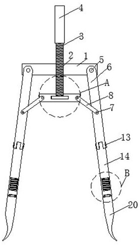 一种普外科用手术切口辅助撑开器