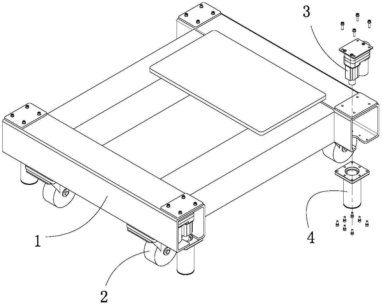 一种手术机器人底座