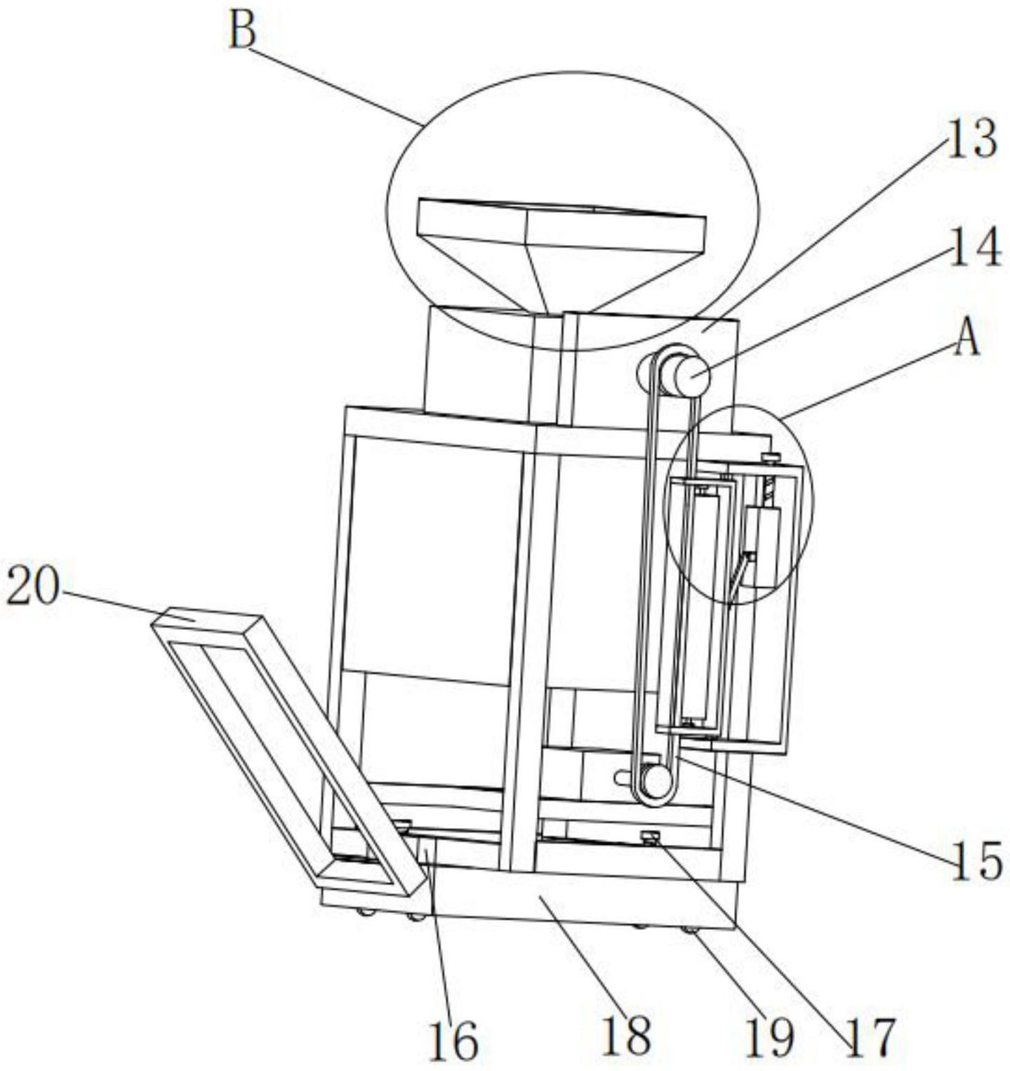 一种改进型胶辊砻谷机