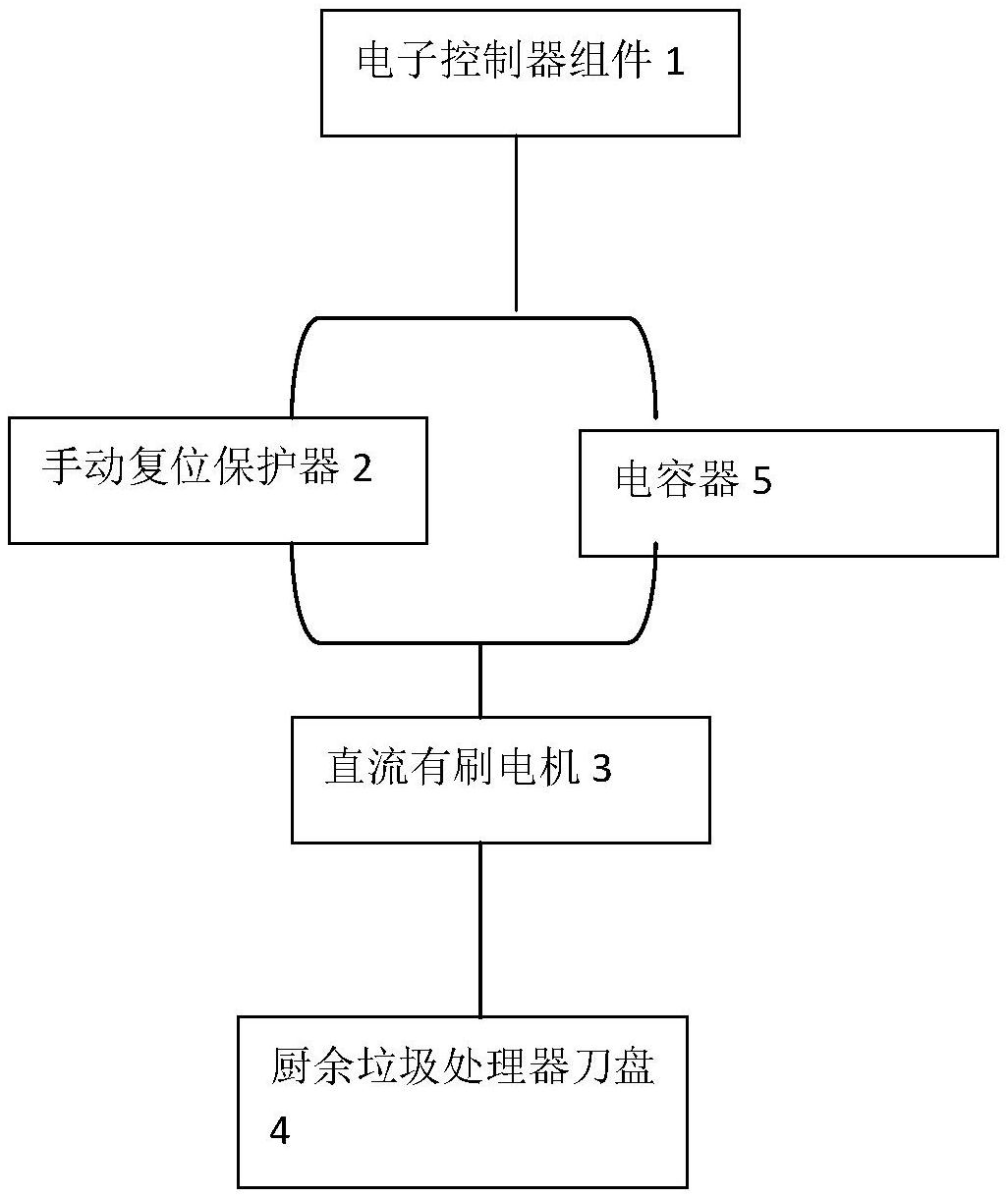 一种厨余垃圾处理器控制电路